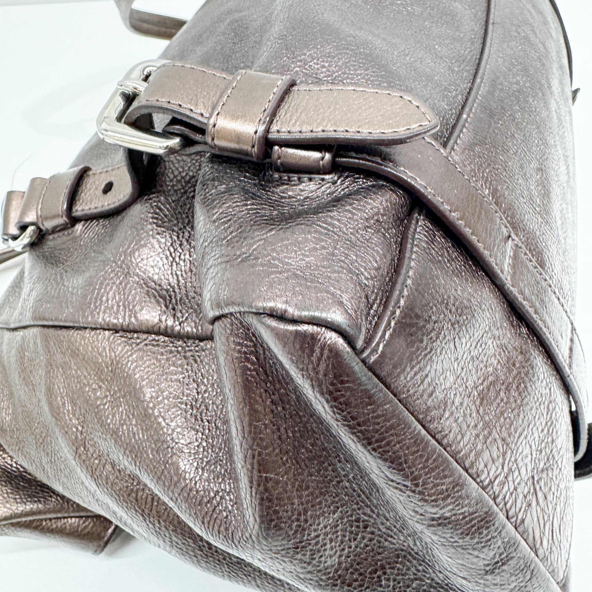 Brown Leather Shoulder Bag