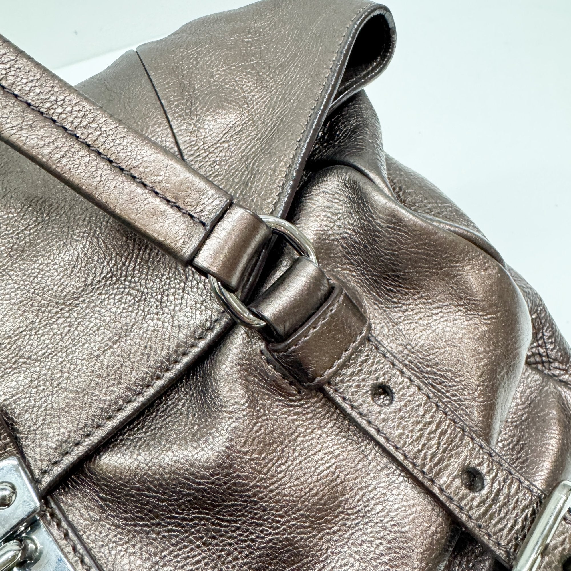 Brown Leather Shoulder Bag