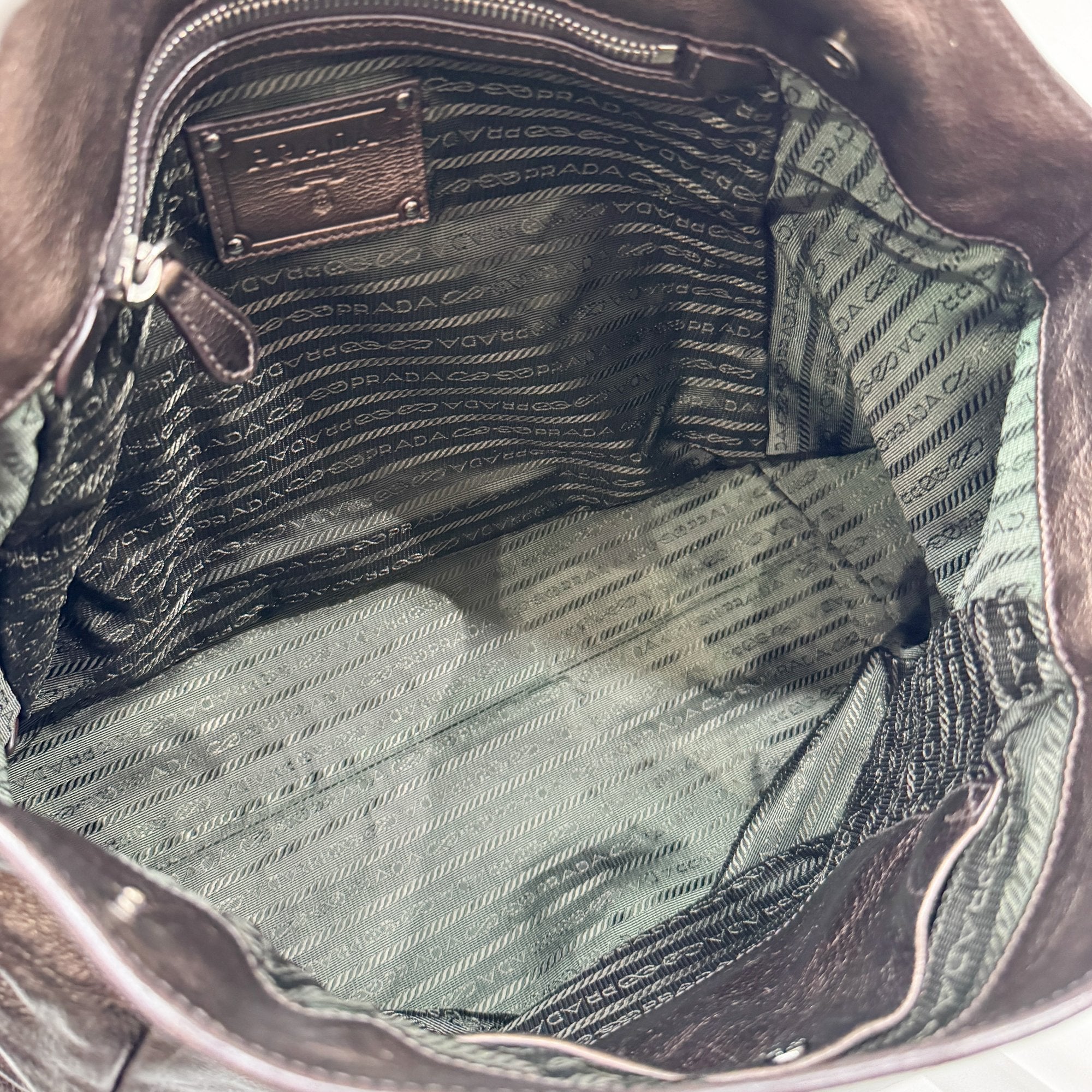 Brown Leather Shoulder Bag