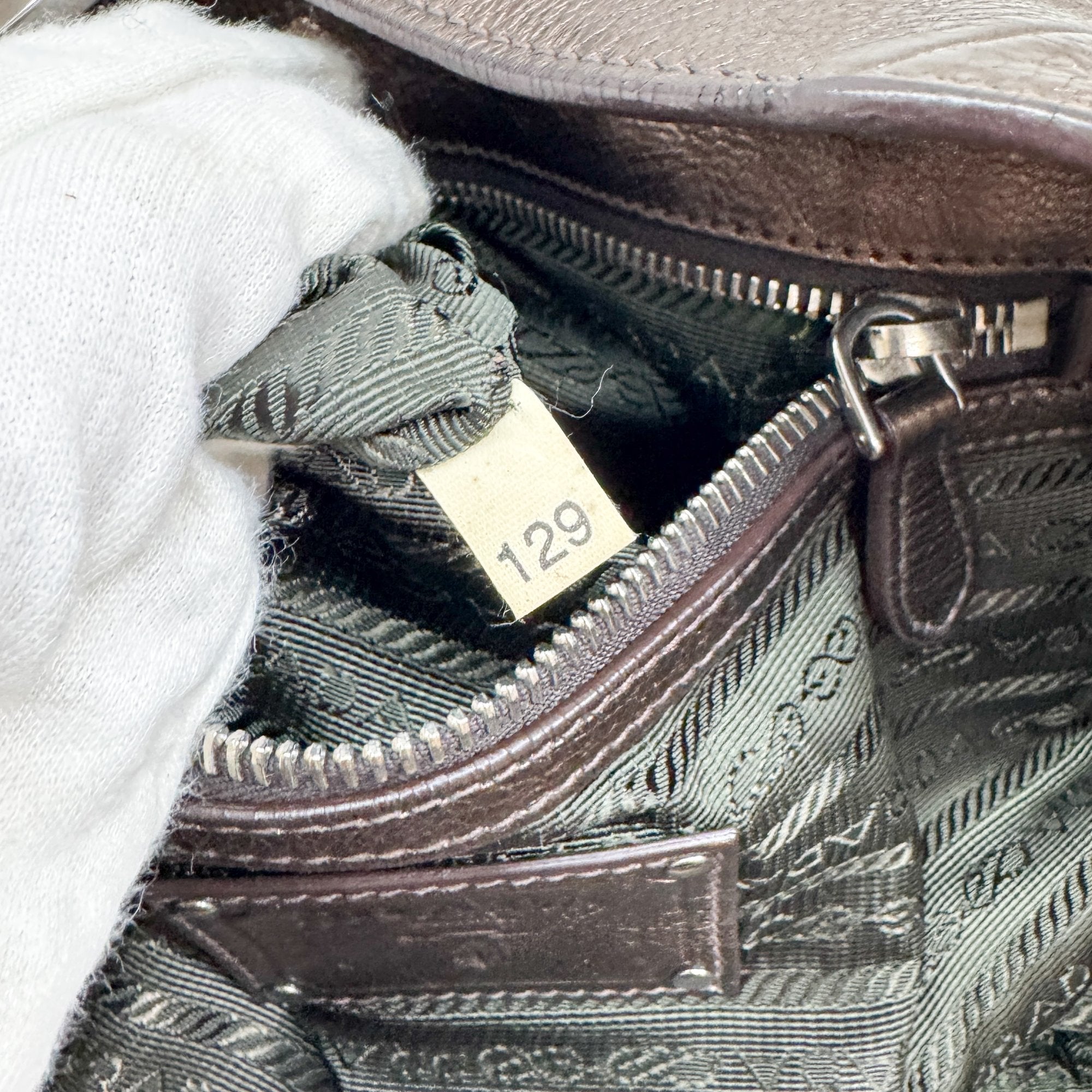 Brown Leather Shoulder Bag