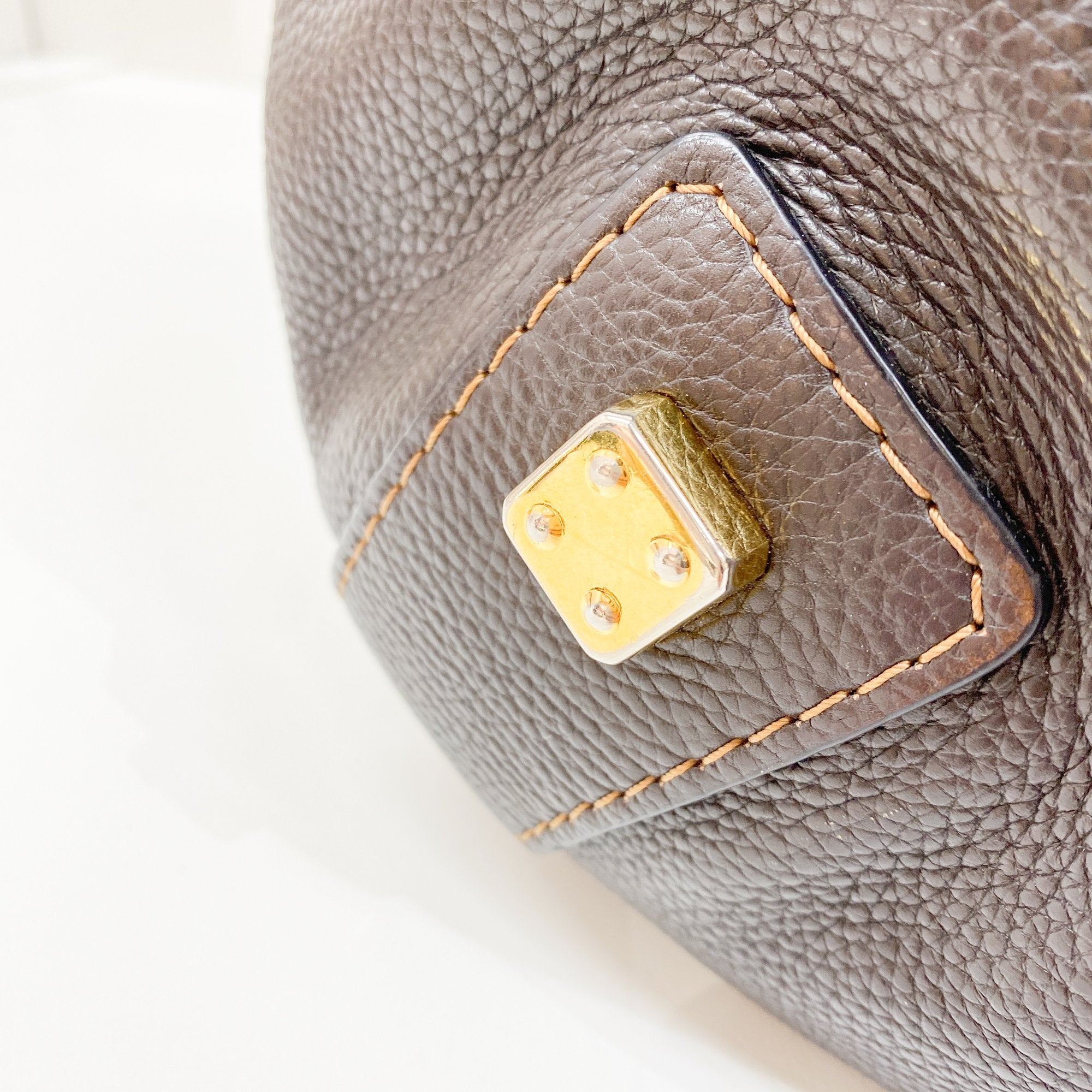 Brown Leather Hobo Bag