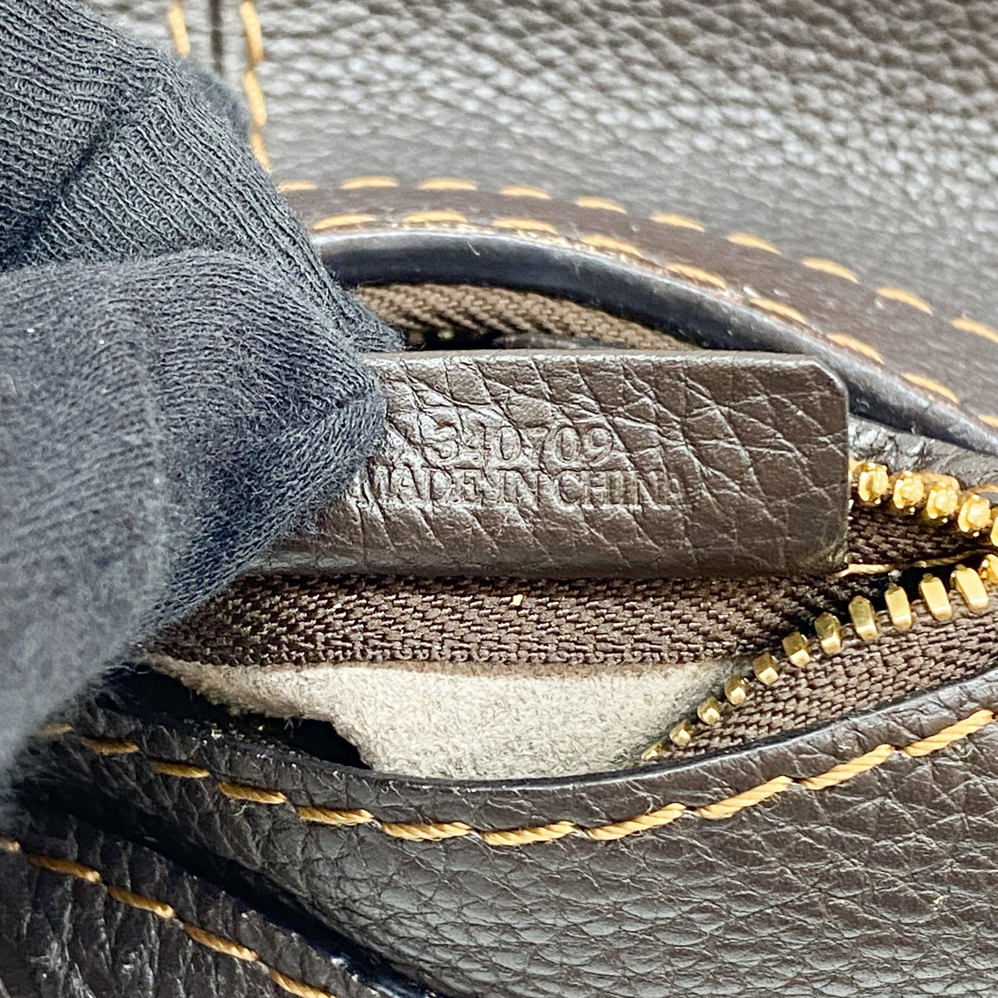 Brown Leather Hobo Bag