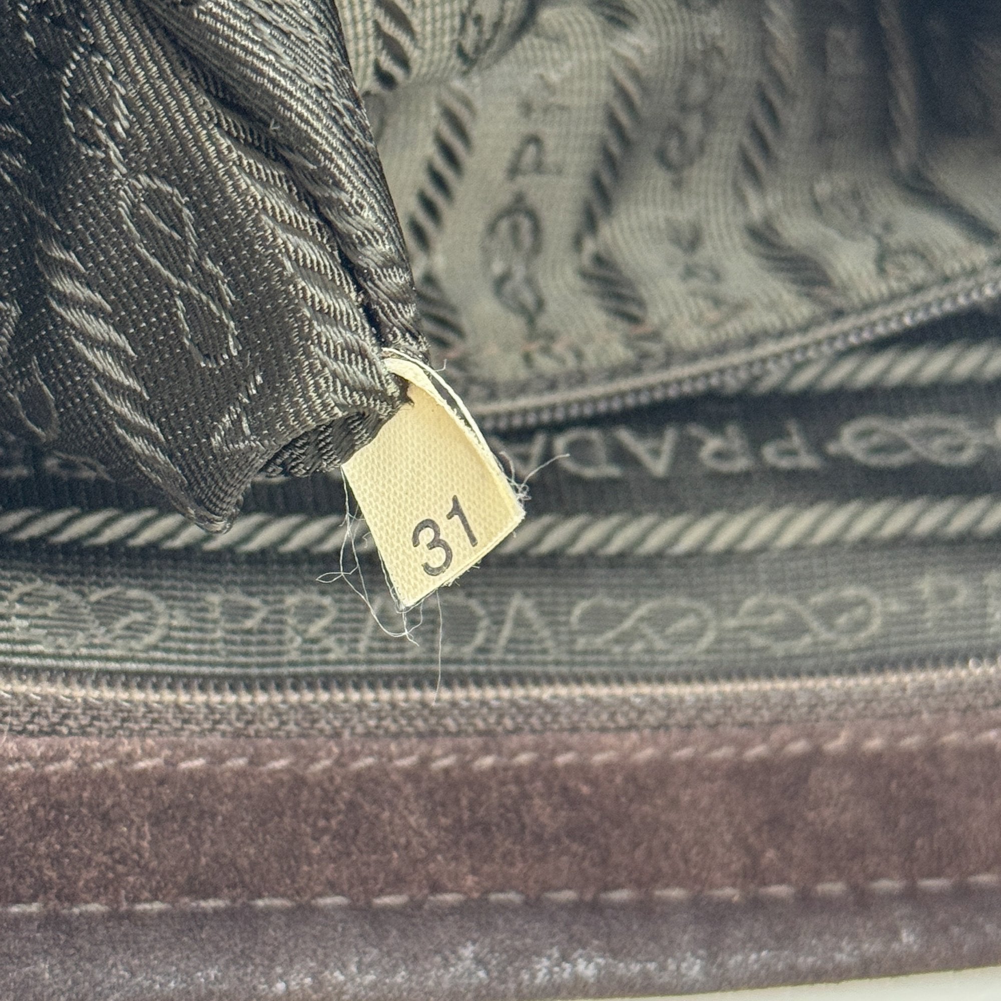 Dark Brown Suede Hand Bag