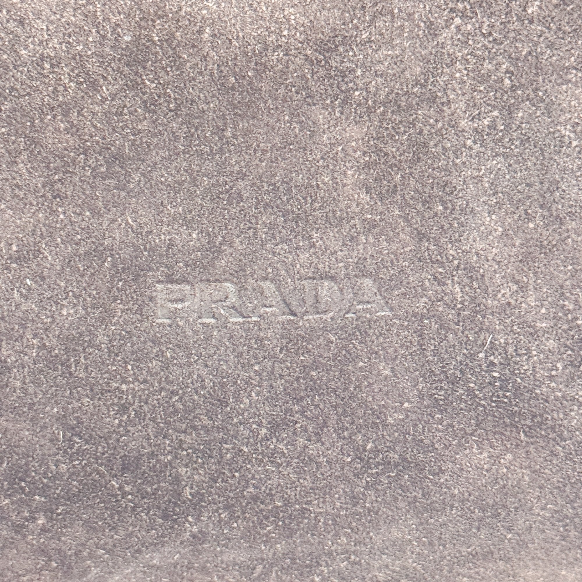 Dark Brown Suede Hand Bag