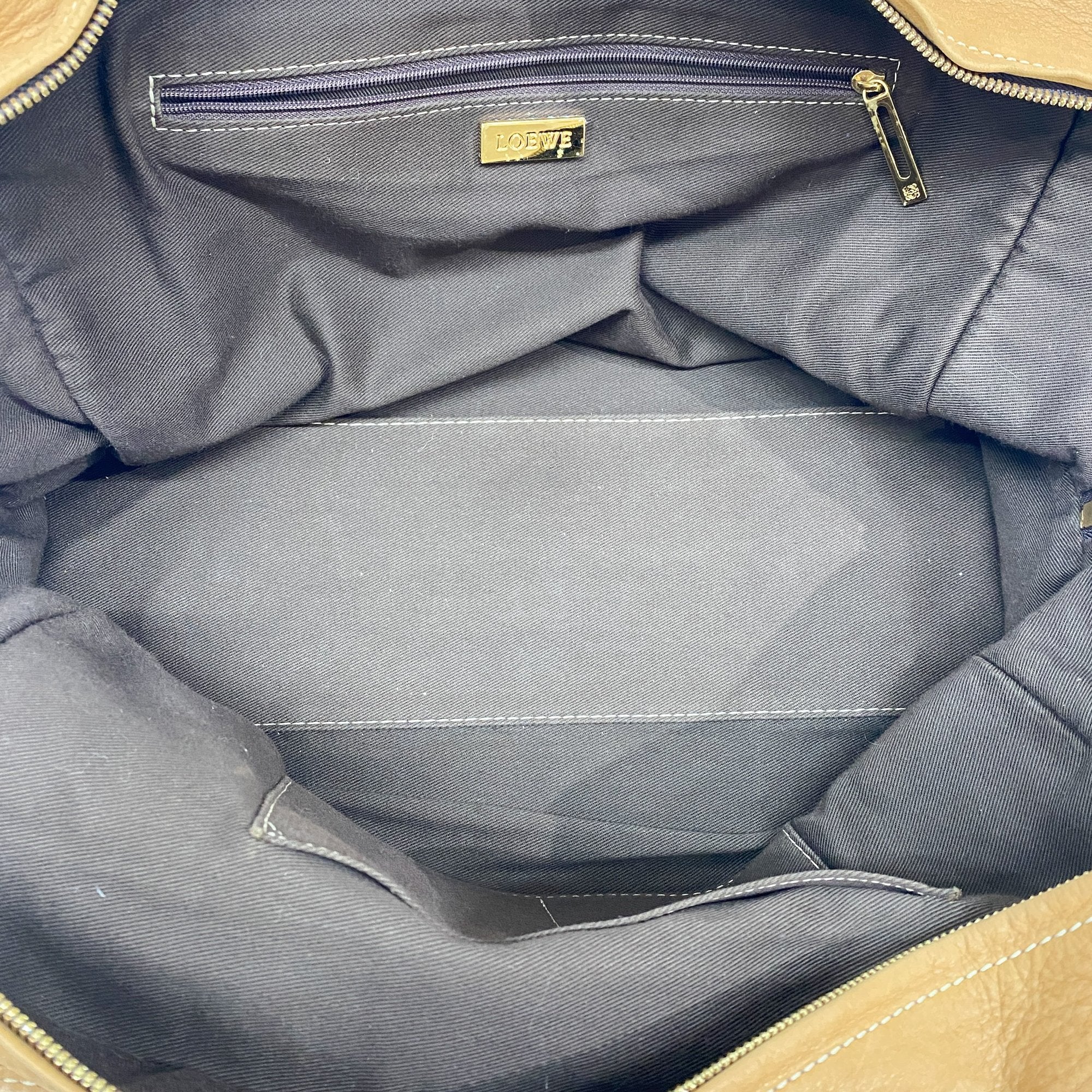 Amazona Brown Leather Hand Bag