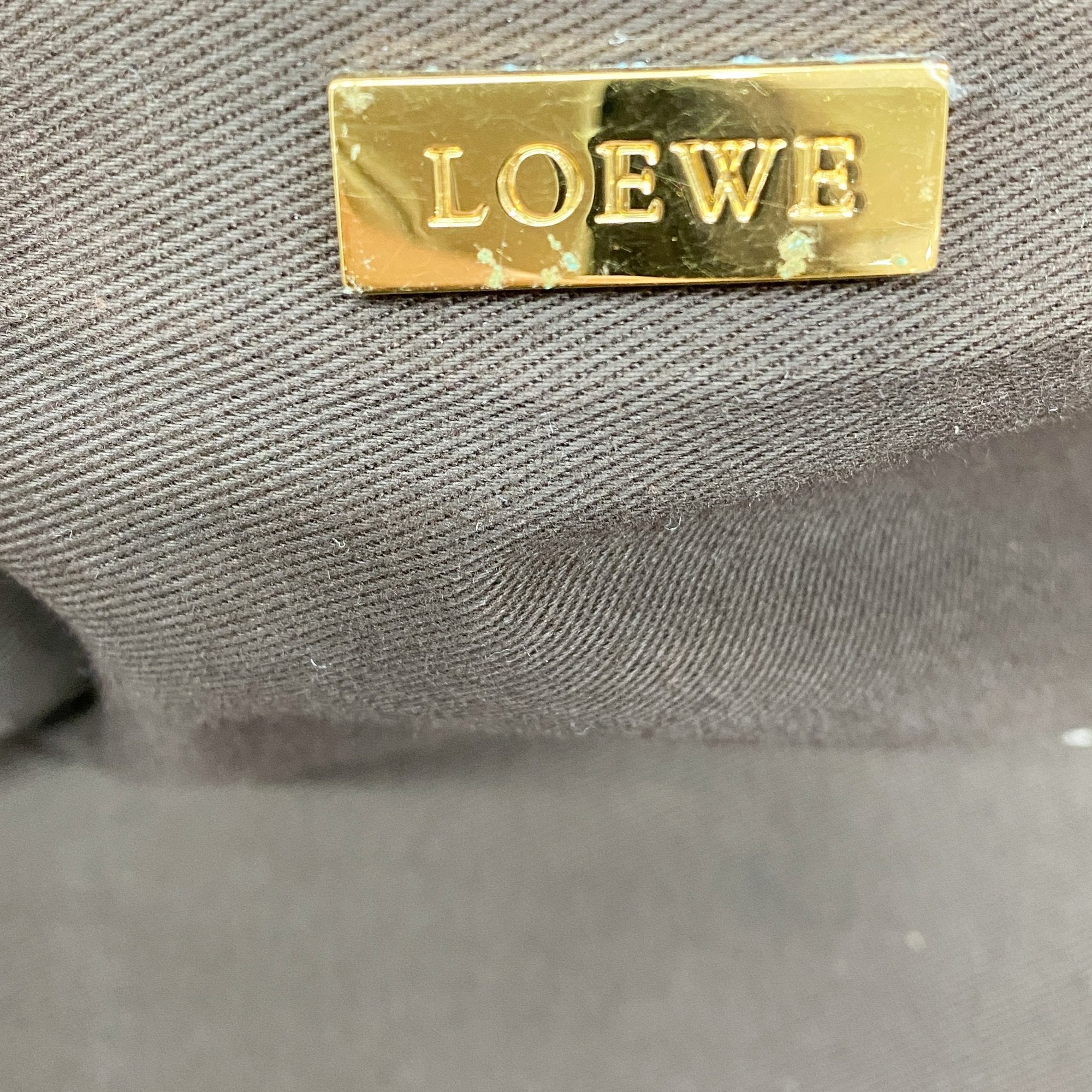 Amazona Brown Leather Hand Bag