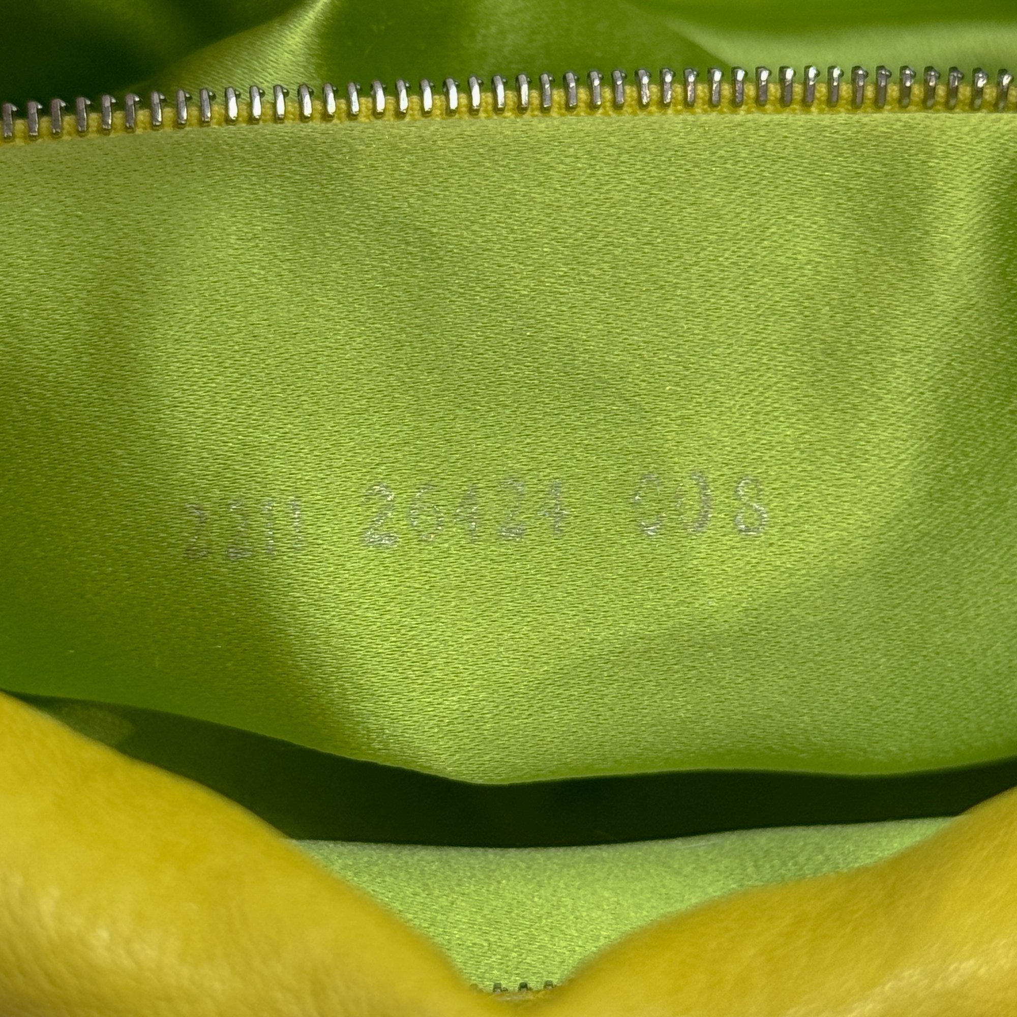 Baguette Yellow Lambskin Leather Shoulder Bag