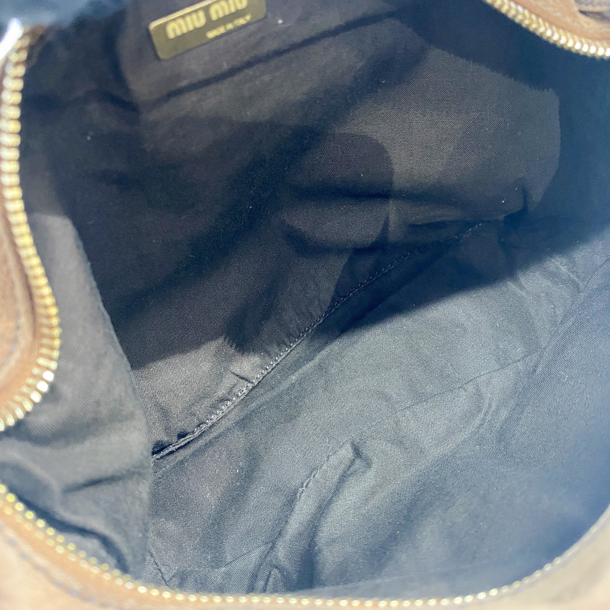 Brown Suede Beaded Hand Bag