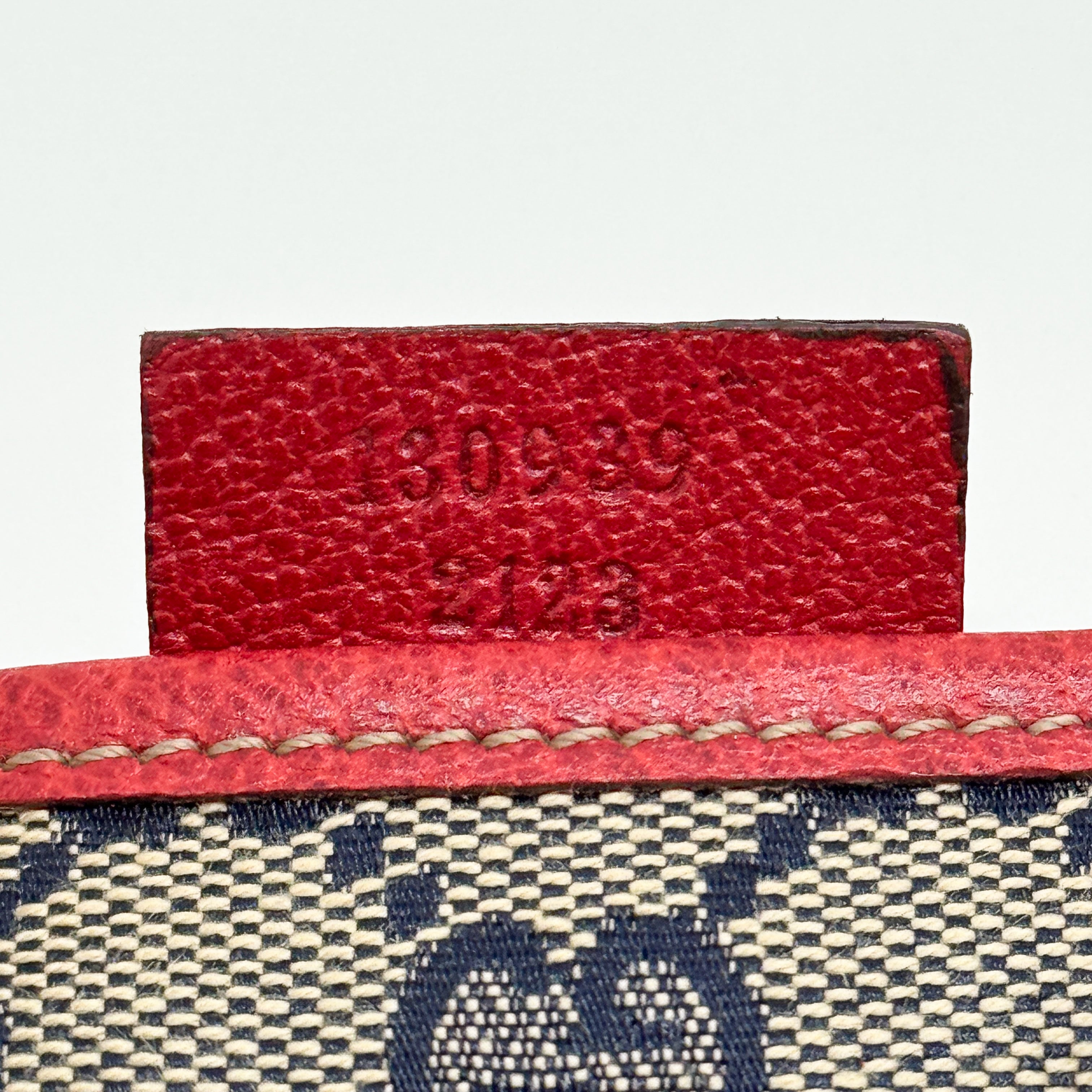 Abbey D-Ring Red Canvas Shoulder Bag