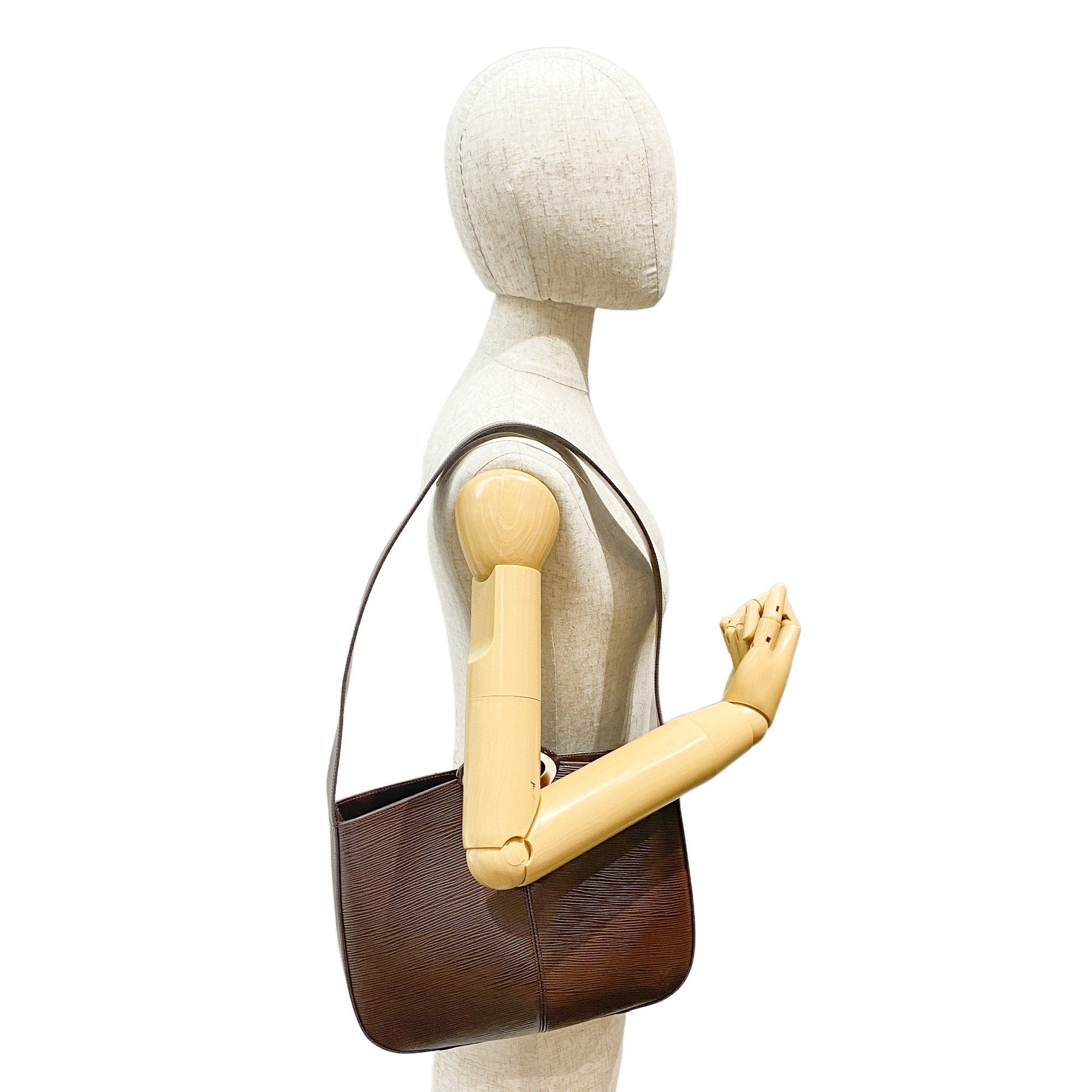 Reverie Brown Leather Shoulder Bag