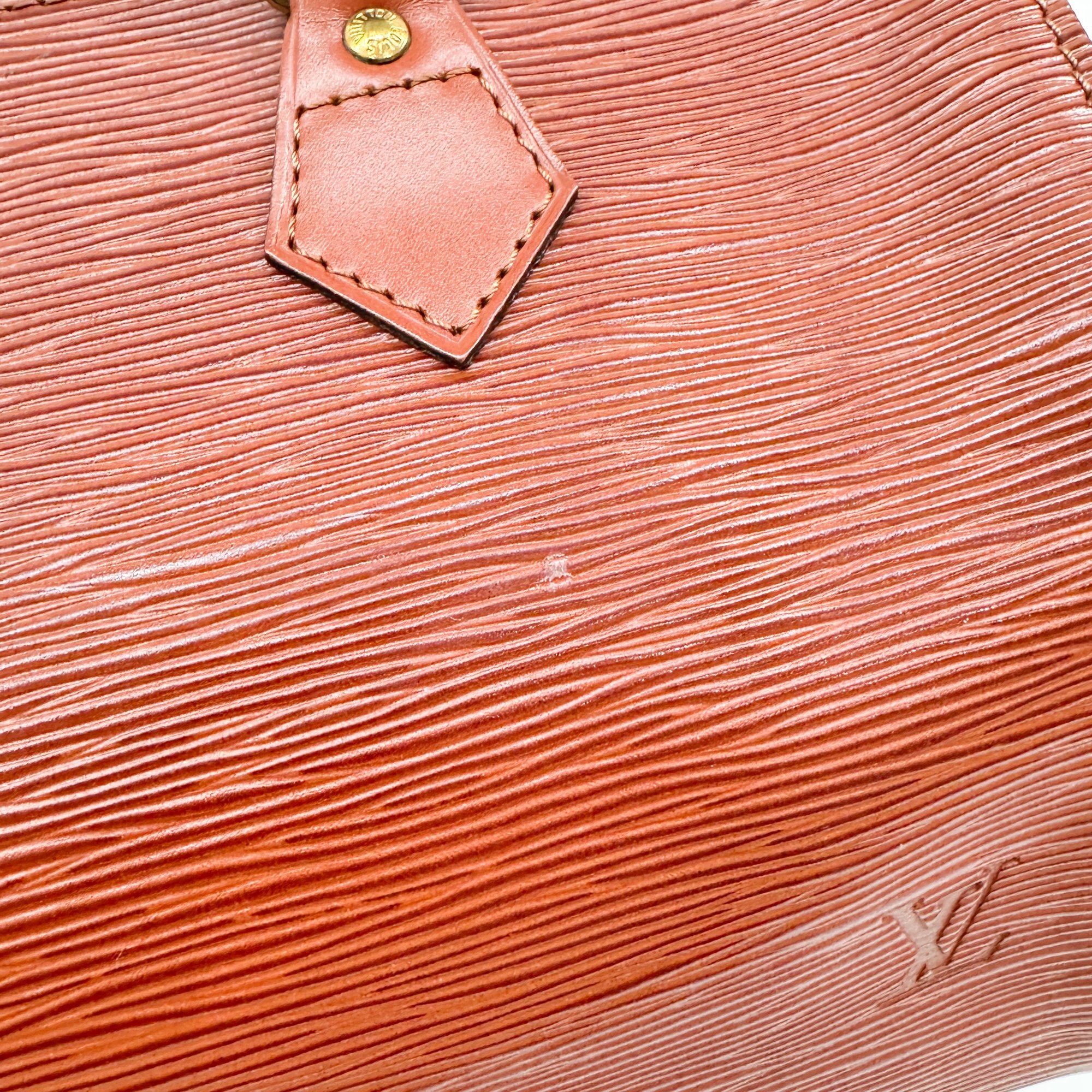 Speedy 25 Caramel Brown Leather Hand Bag