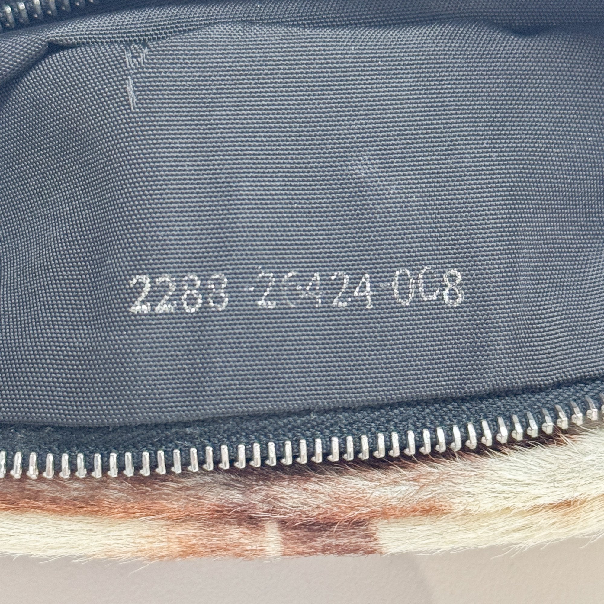 Baguette Brown Pony Hair Shoulder Bag