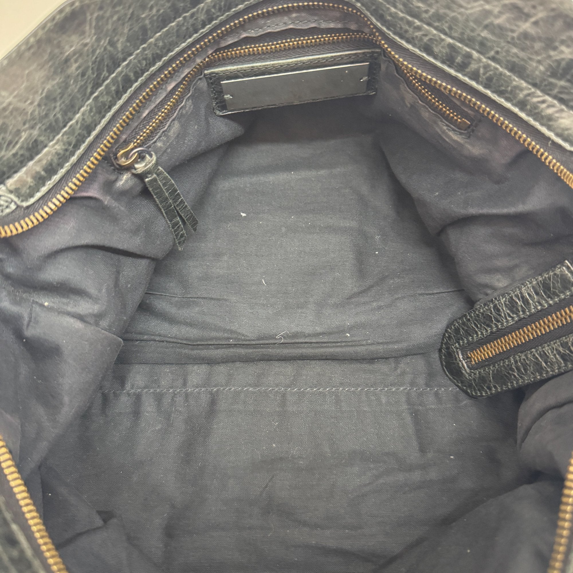 The City Deep Green Calfskin Leather Two Way Bag