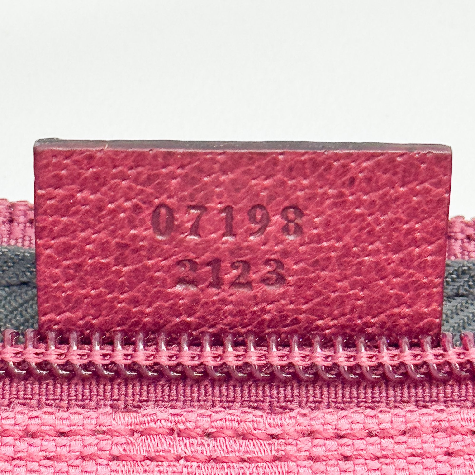 Boat Pink GG Canvas Hand Bag