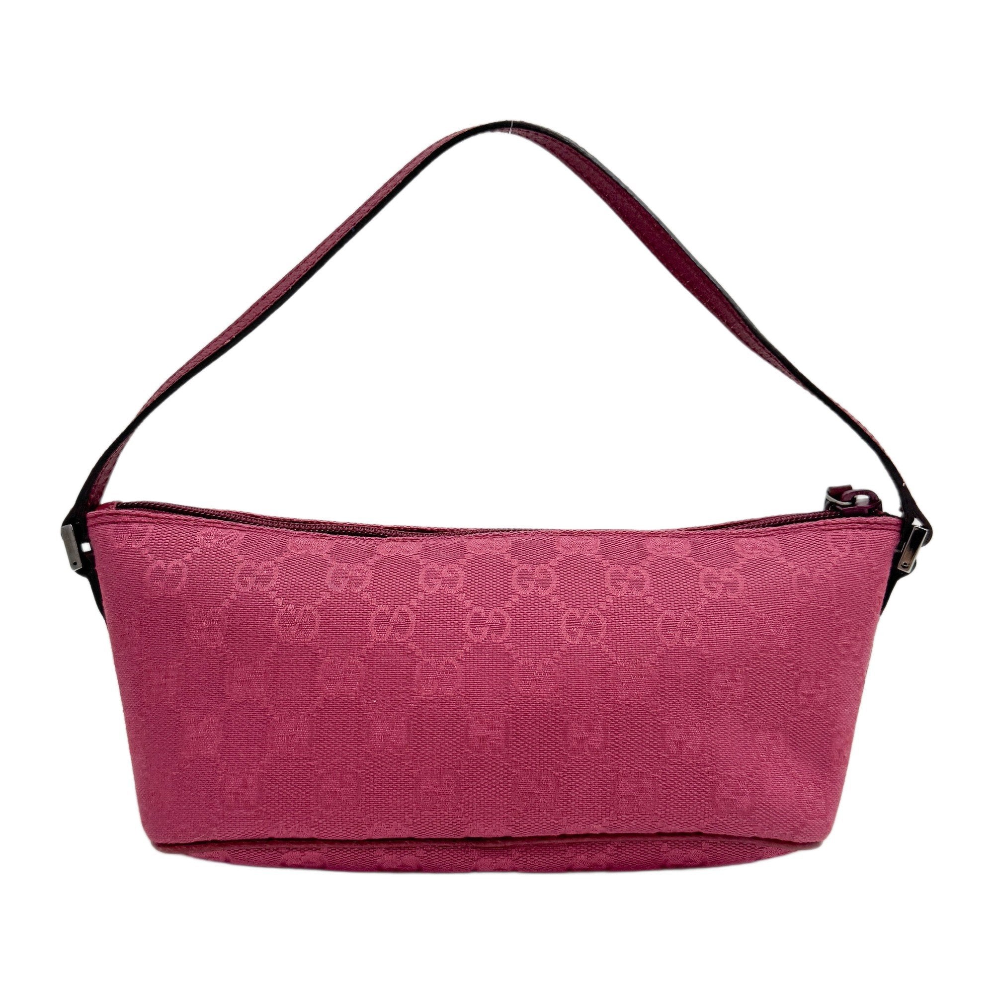 Boat Pink GG Canvas Hand Bag