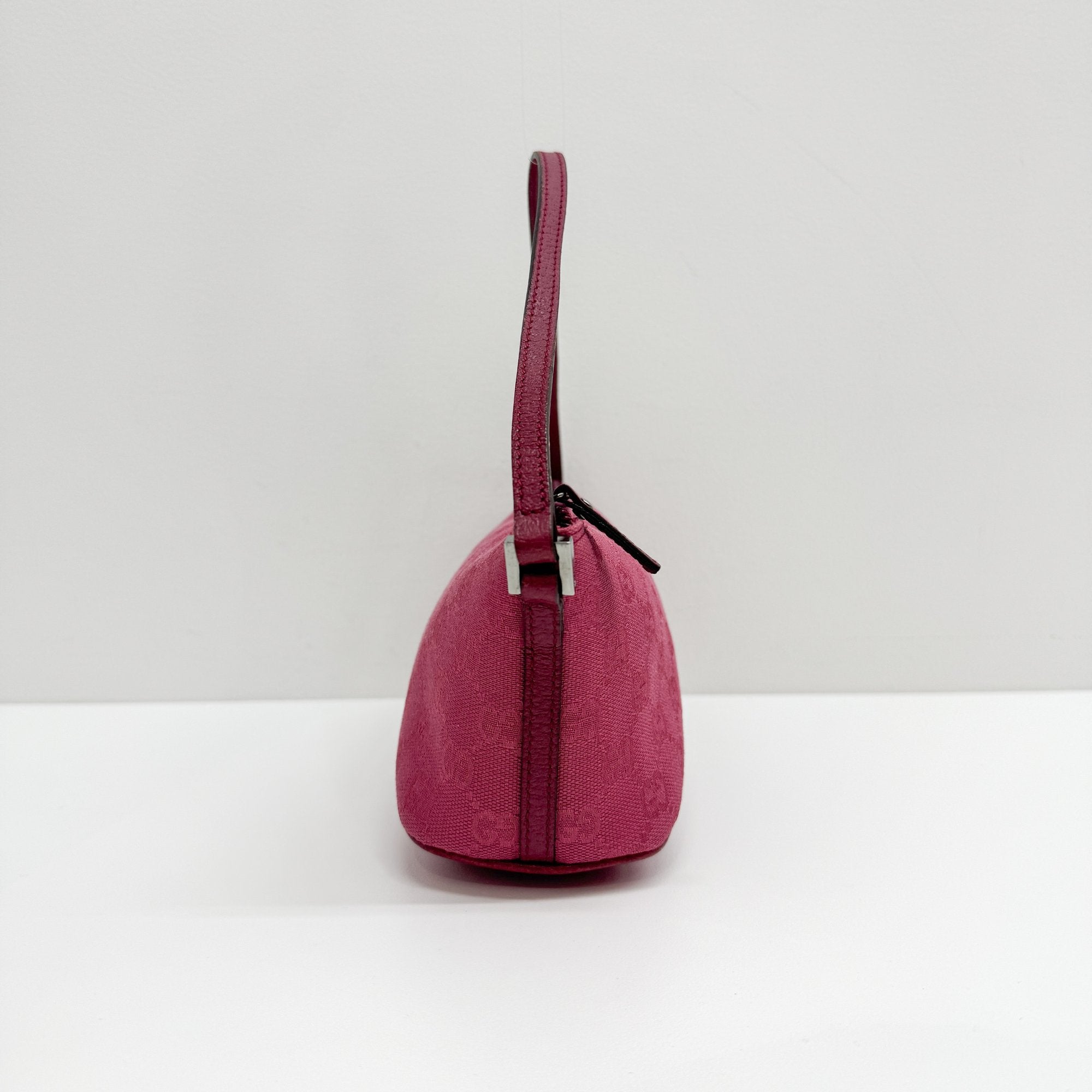 Boat Pink GG Canvas Hand Bag