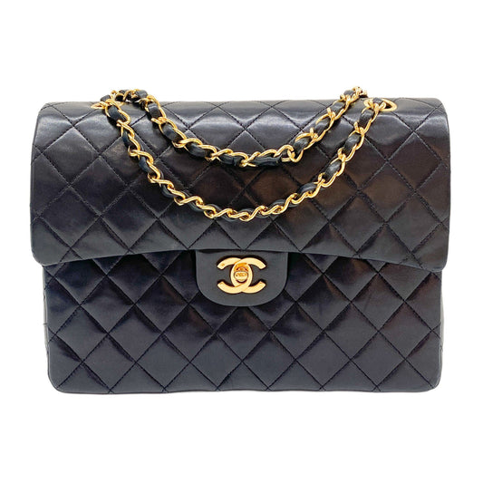 Classic Double Flap Black Shoulder Bag