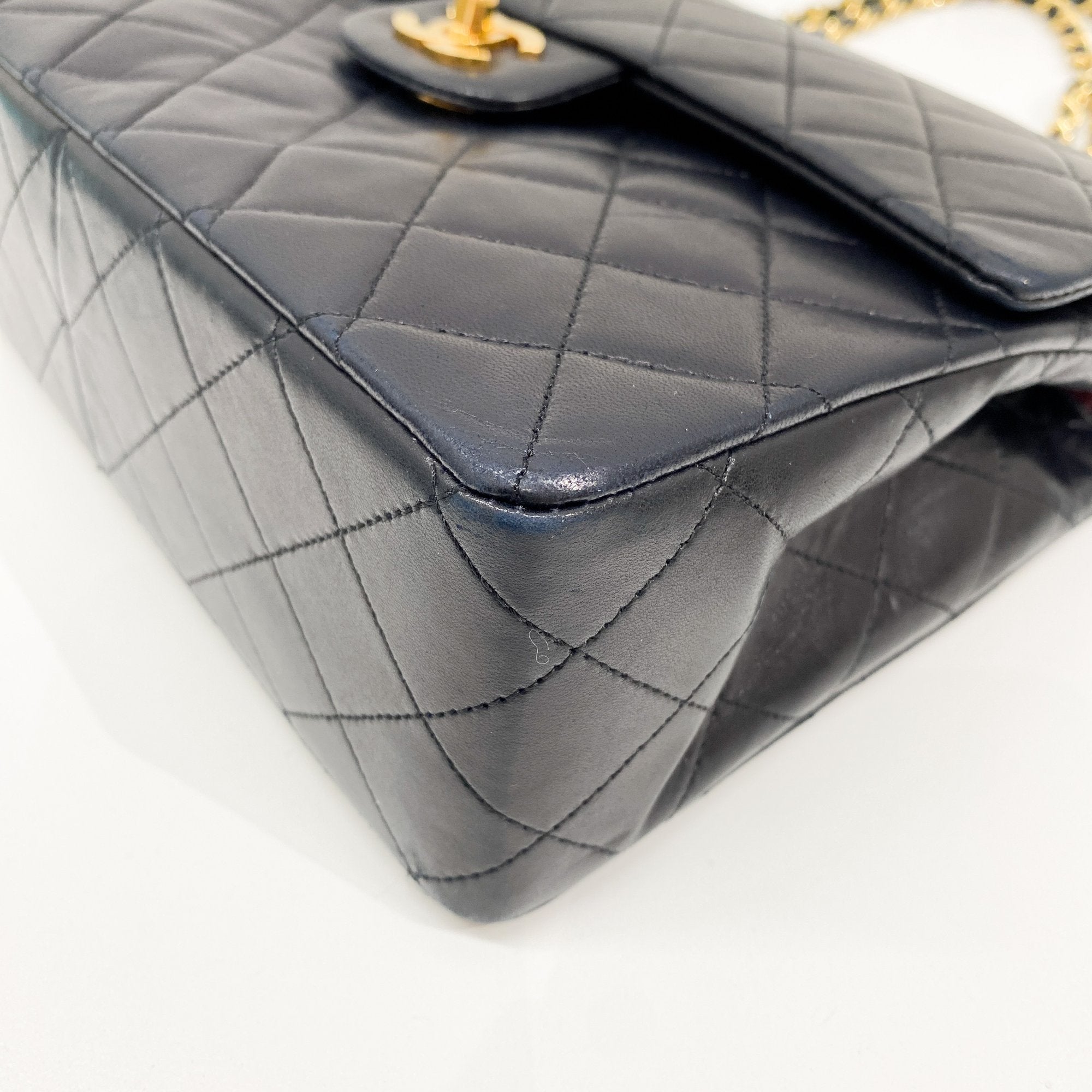 Classic Double Flap Black Shoulder Bag