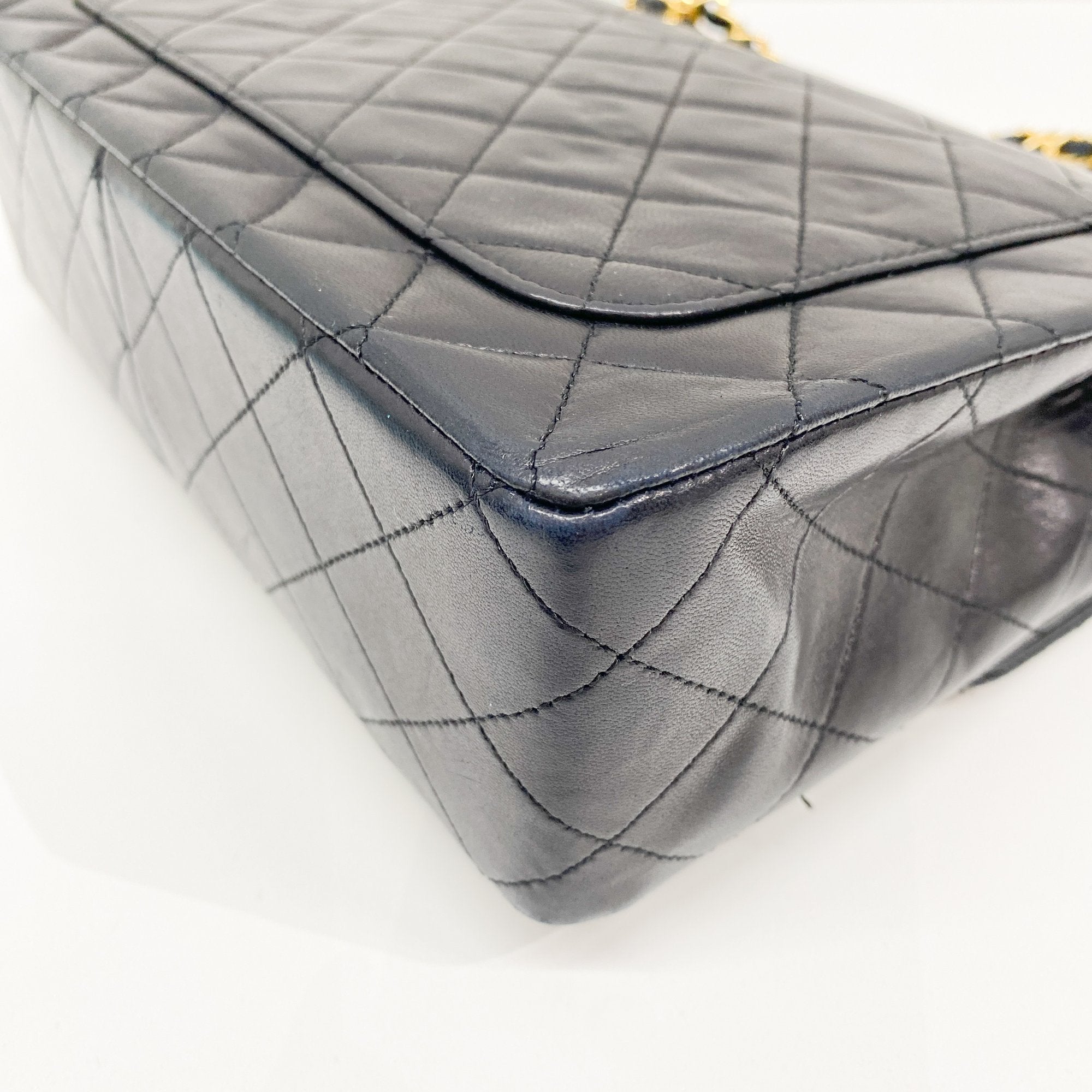 Classic Double Flap Black Shoulder Bag