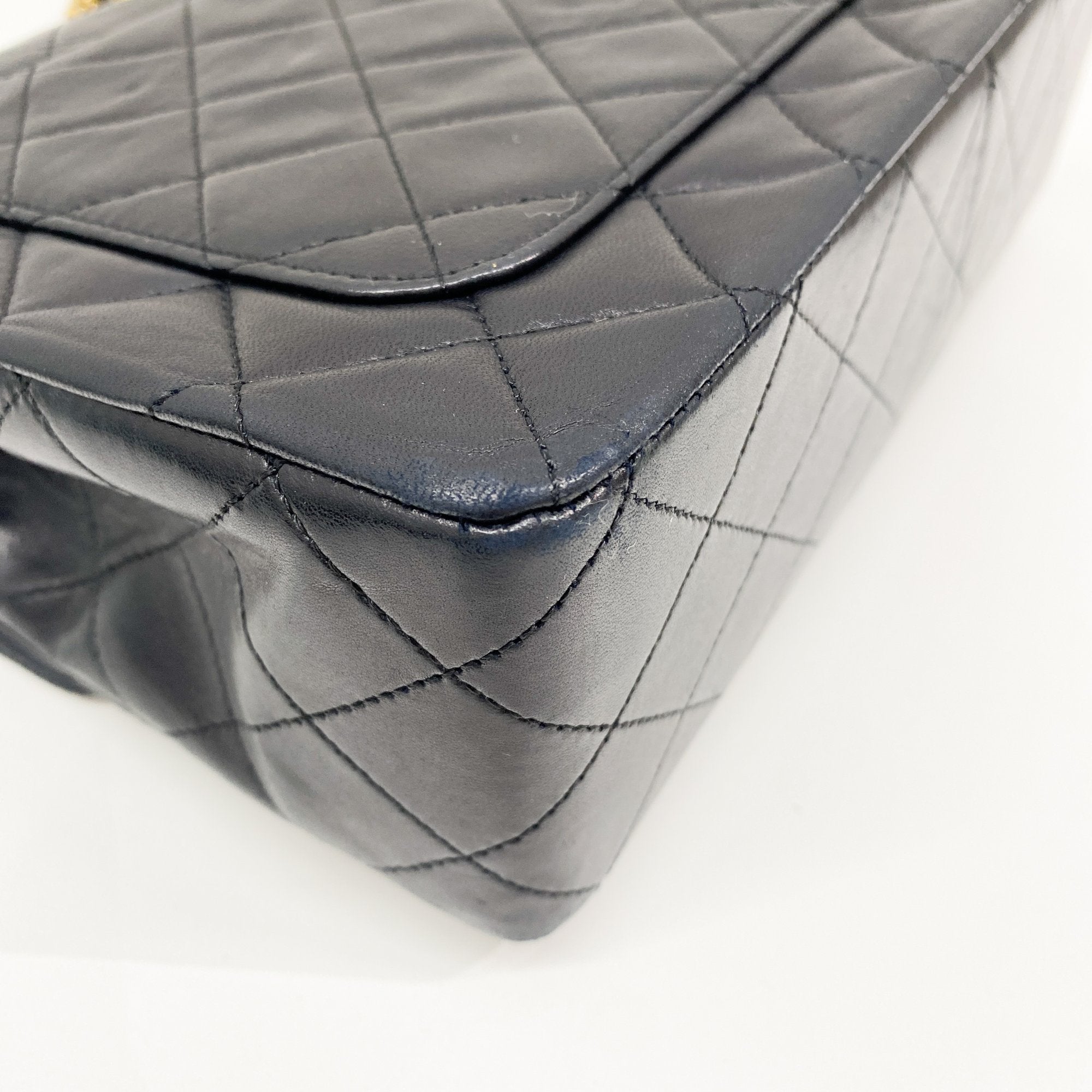 Classic Double Flap Black Shoulder Bag