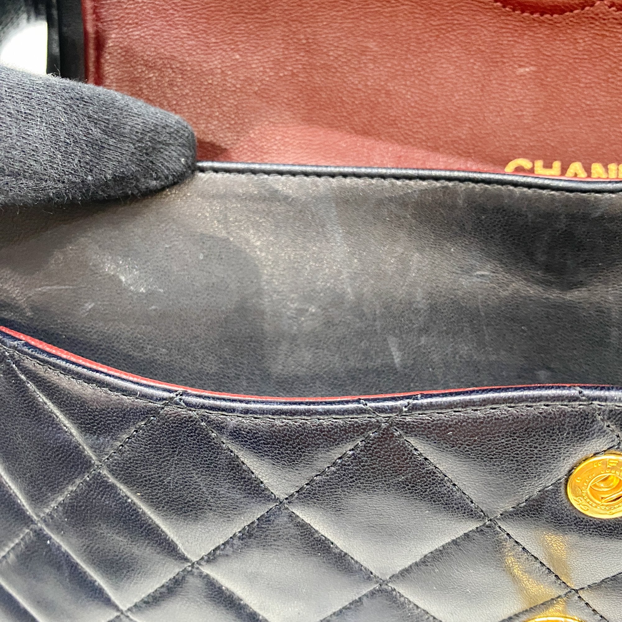 Classic Double Flap Black Shoulder Bag