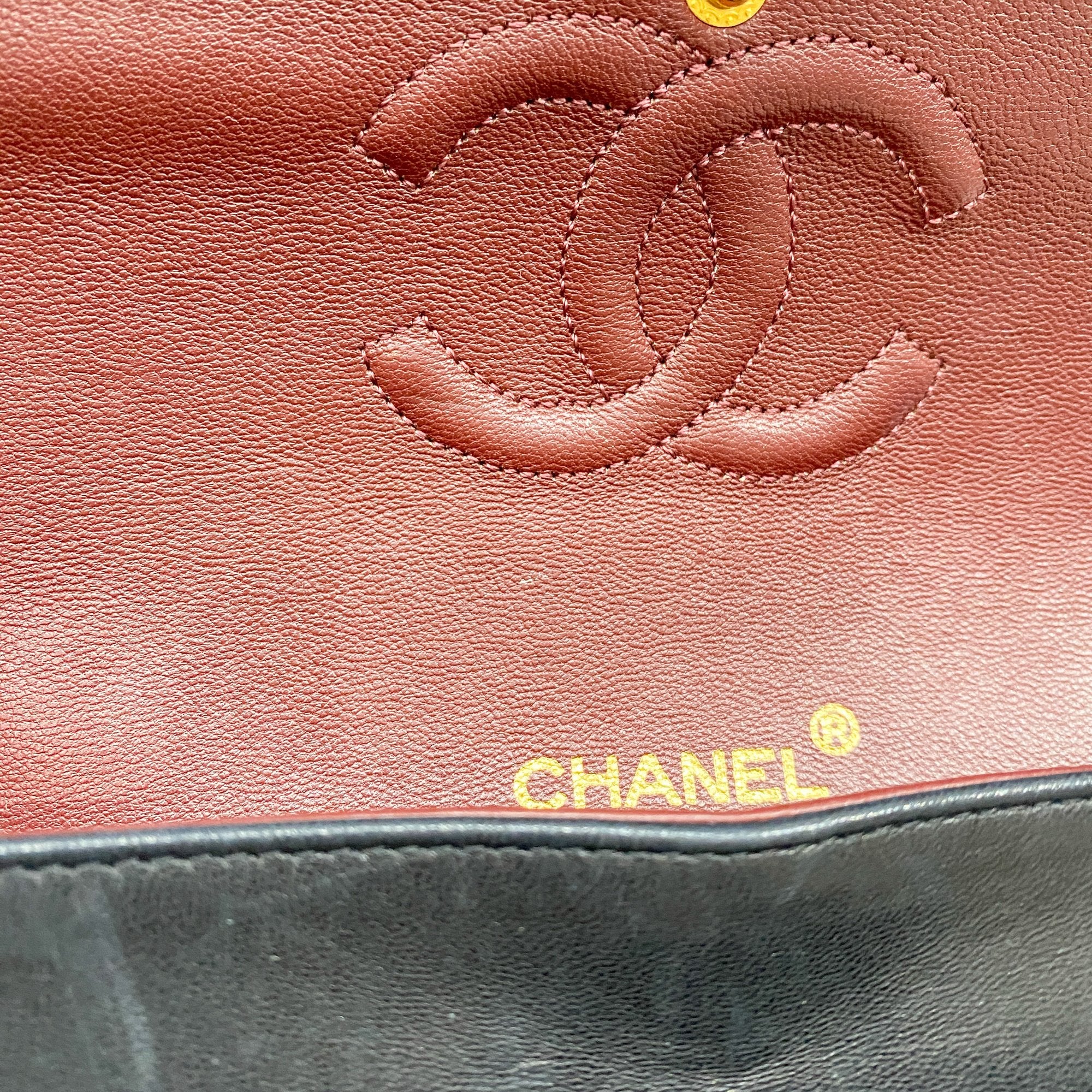 Classic Double Flap Black Shoulder Bag