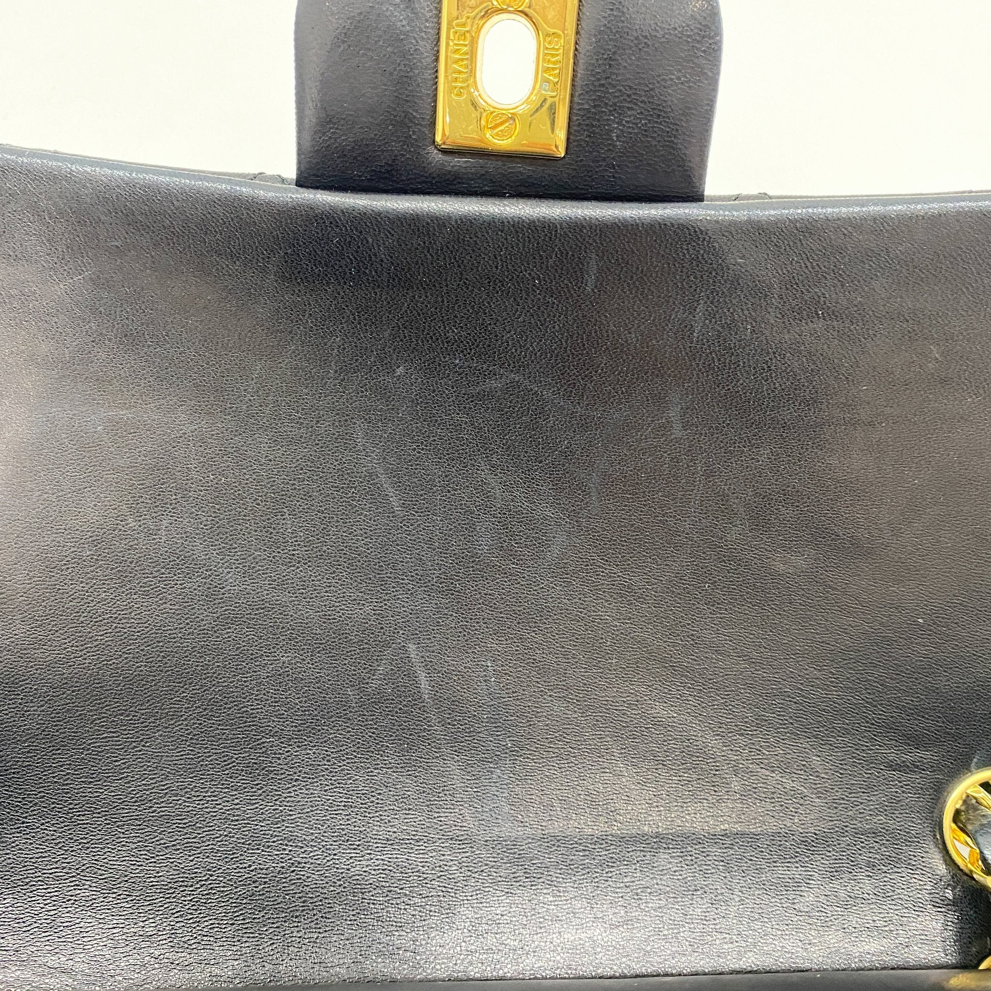 Classic Double Flap Black Shoulder Bag