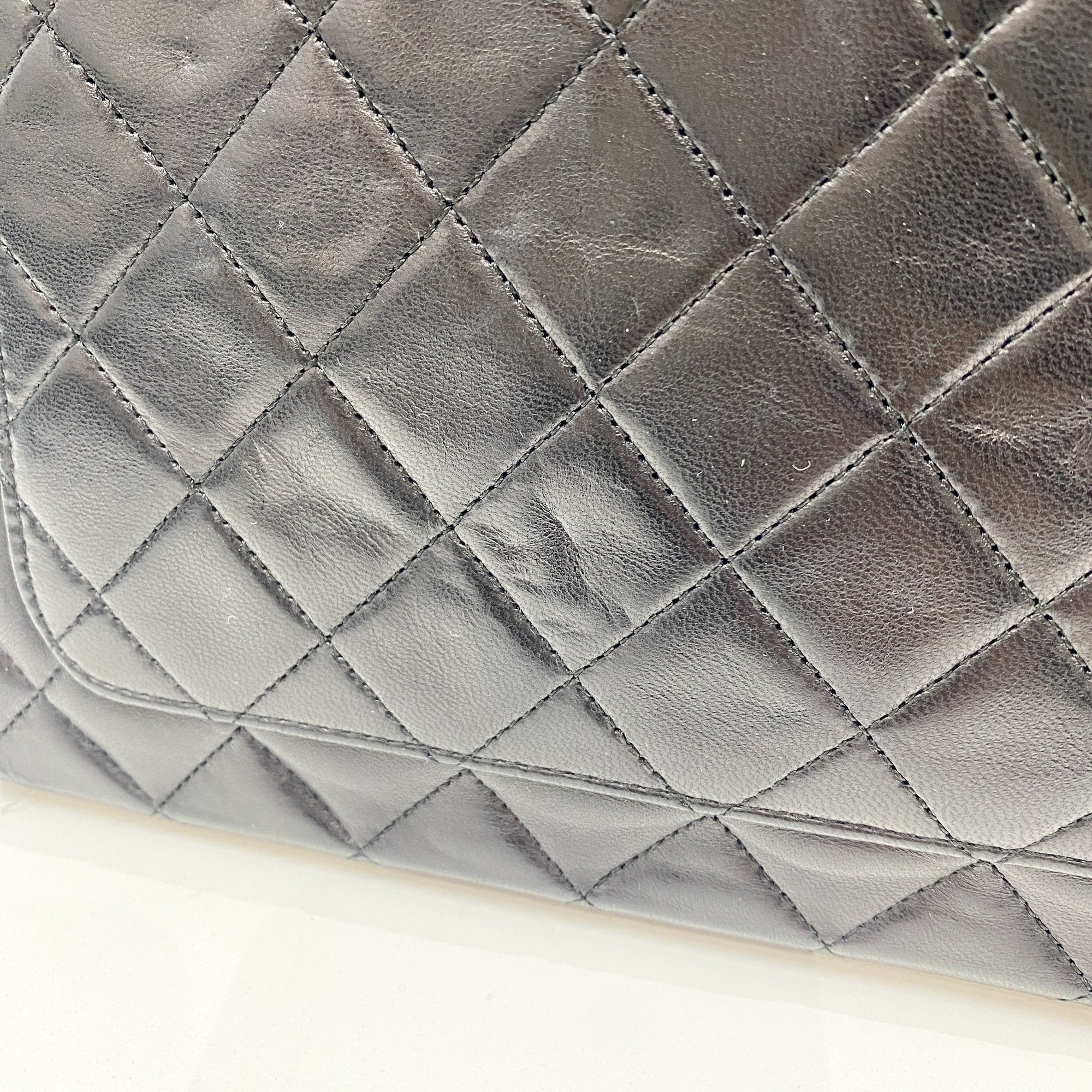 Classic Double Flap Black Shoulder Bag