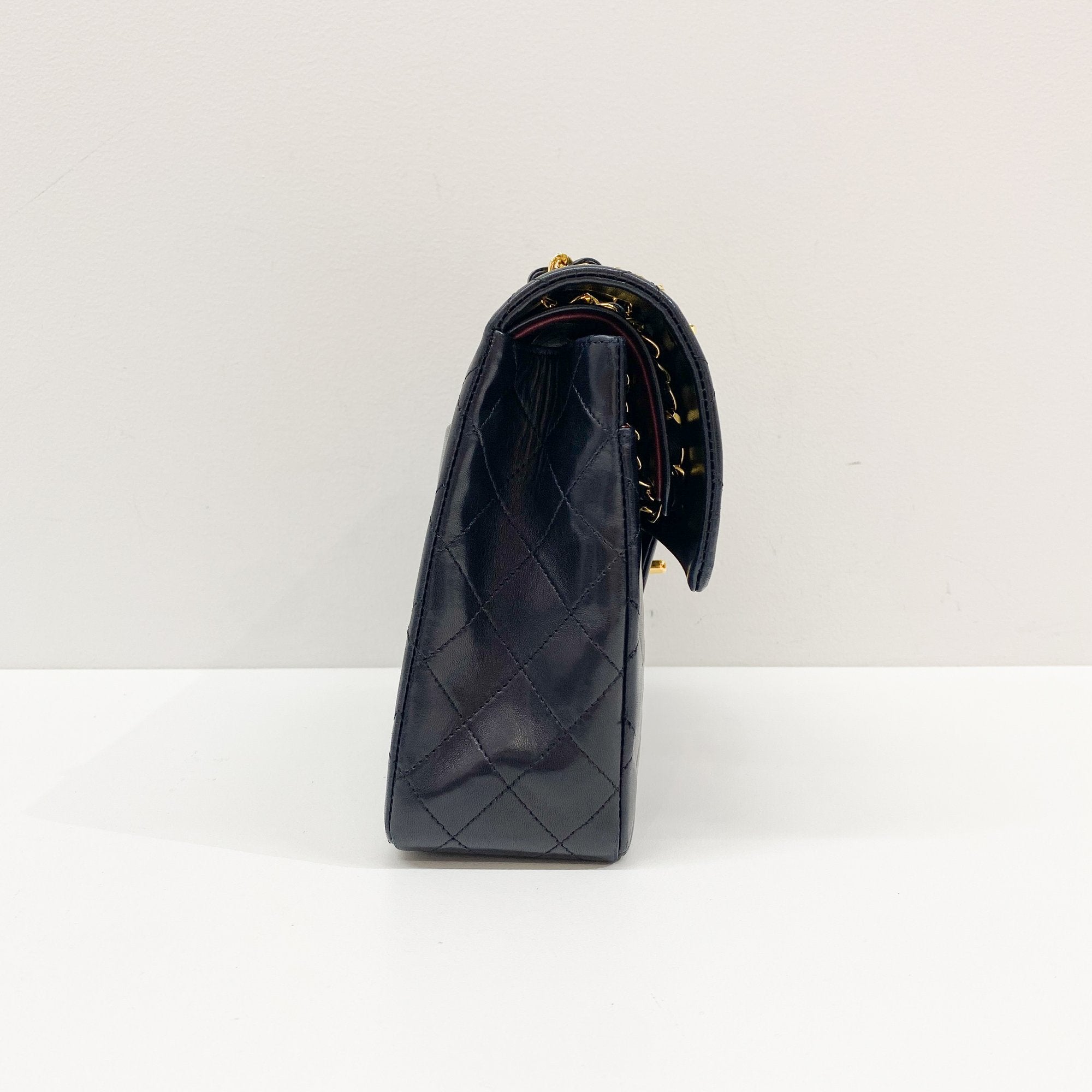 Classic Double Flap Black Shoulder Bag