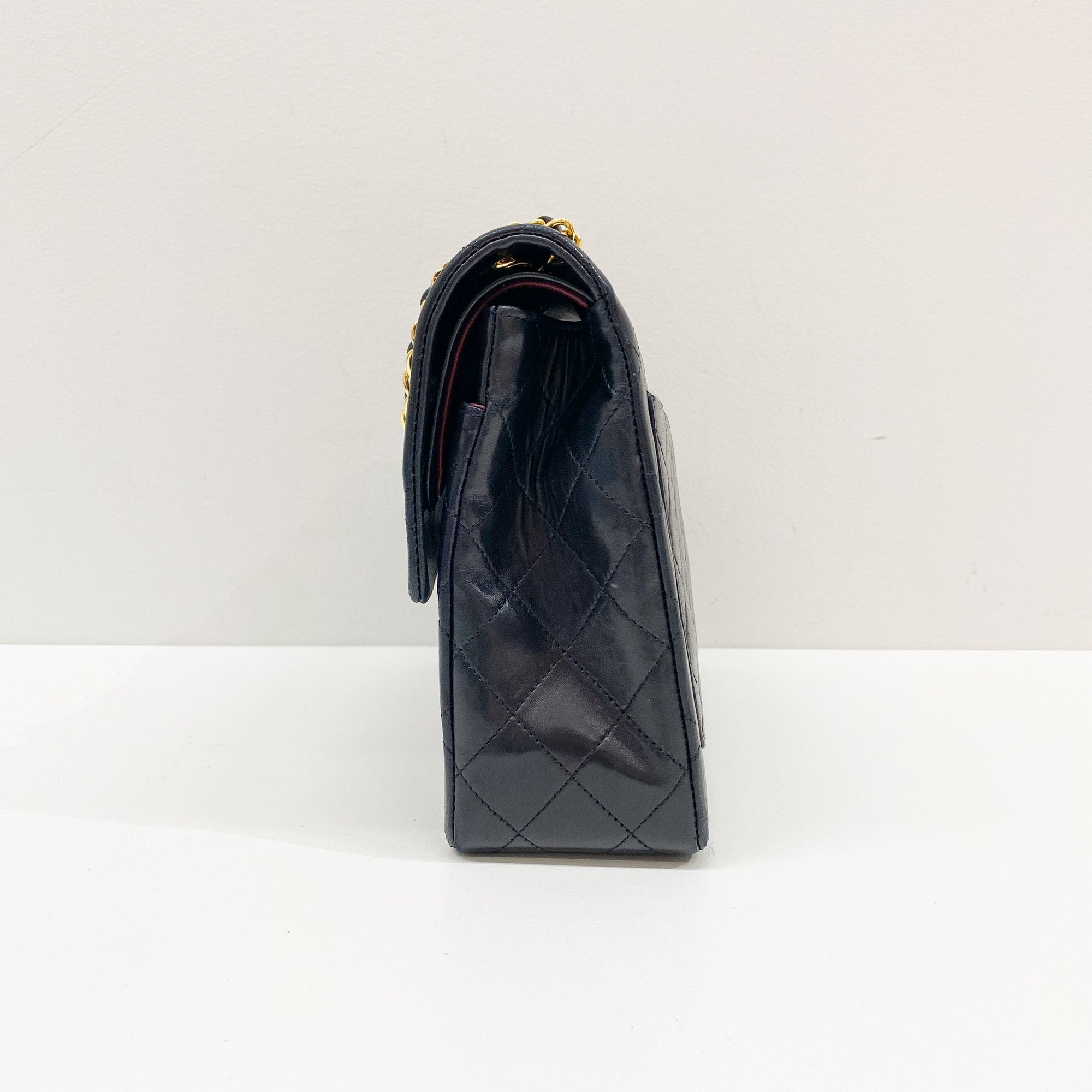 Classic Double Flap Black Shoulder Bag