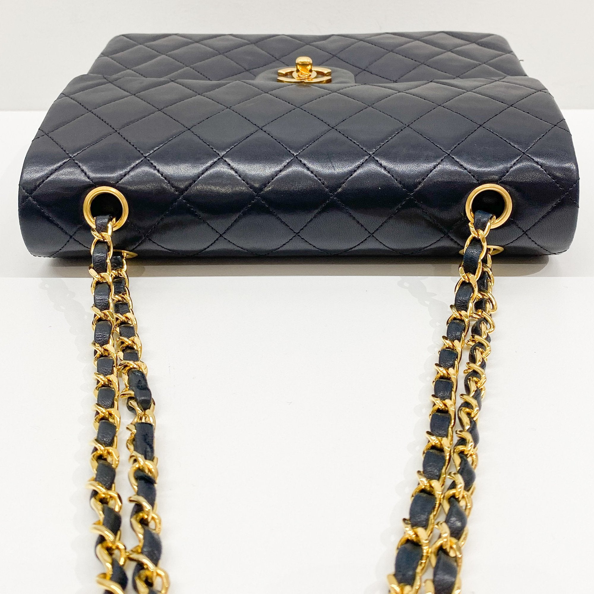 Classic Double Flap Black Shoulder Bag