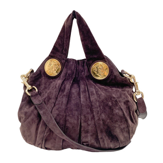 Hysteria Purple Suede Two Way Bag