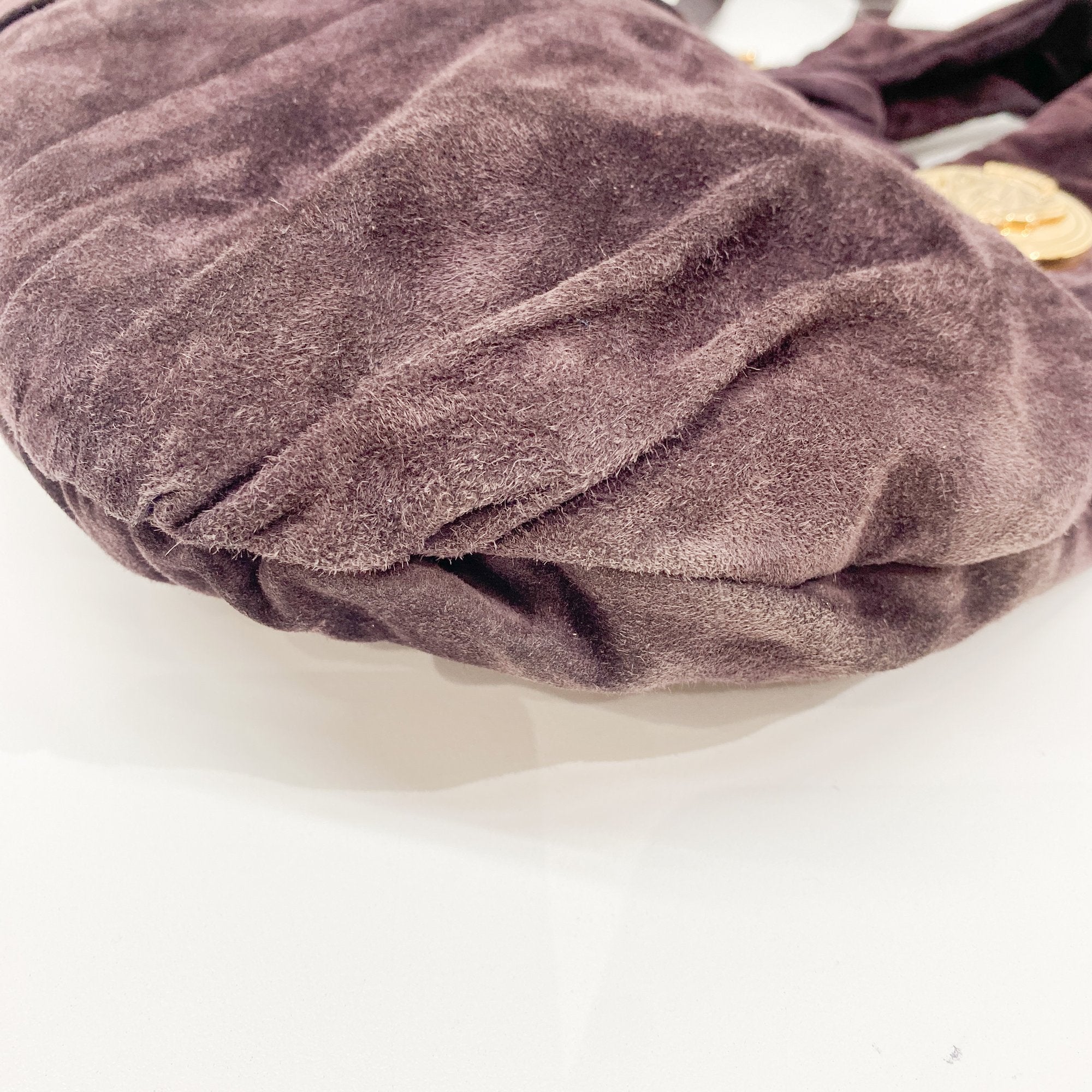 Hysteria Purple Suede Two Way Bag