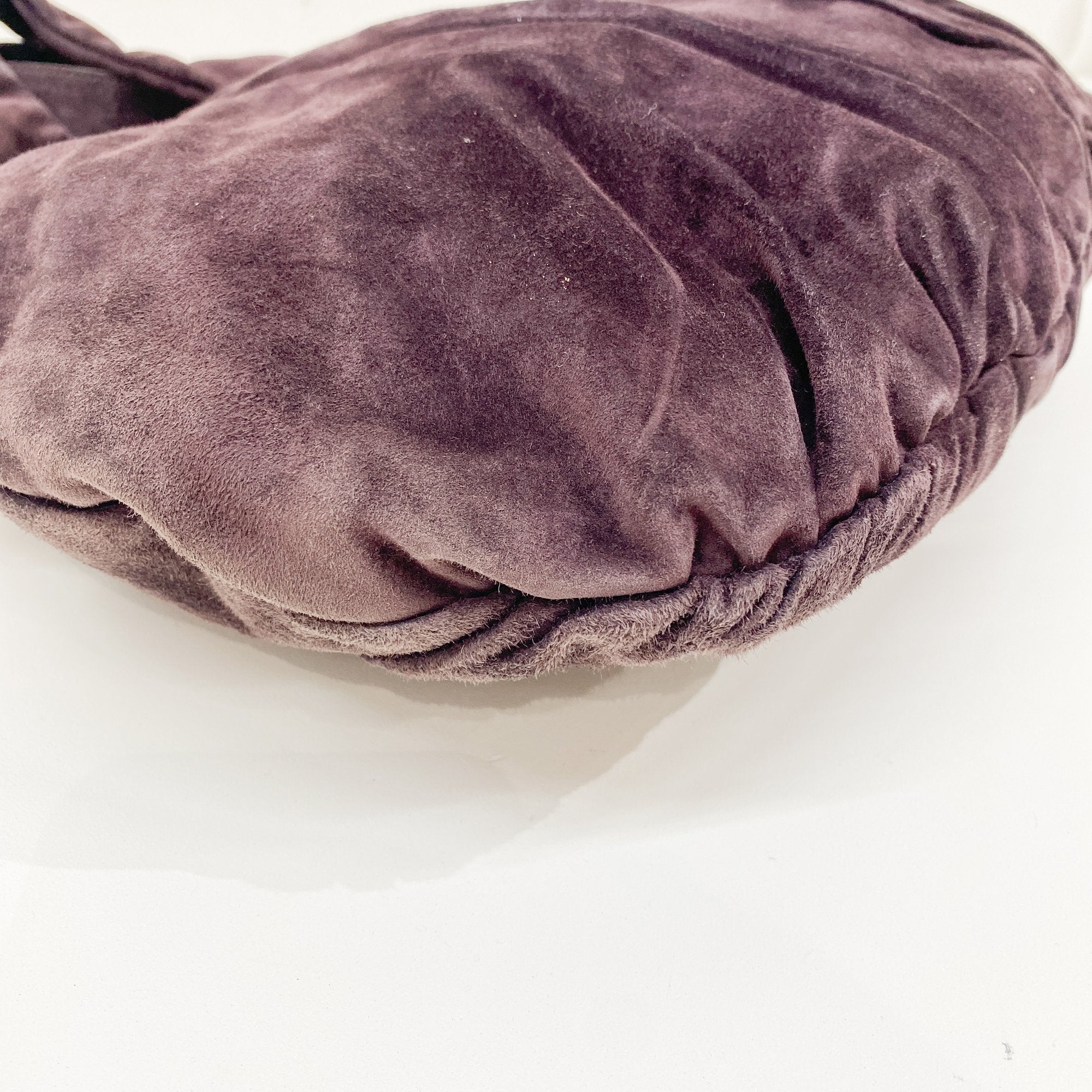 Hysteria Purple Suede Two Way Bag