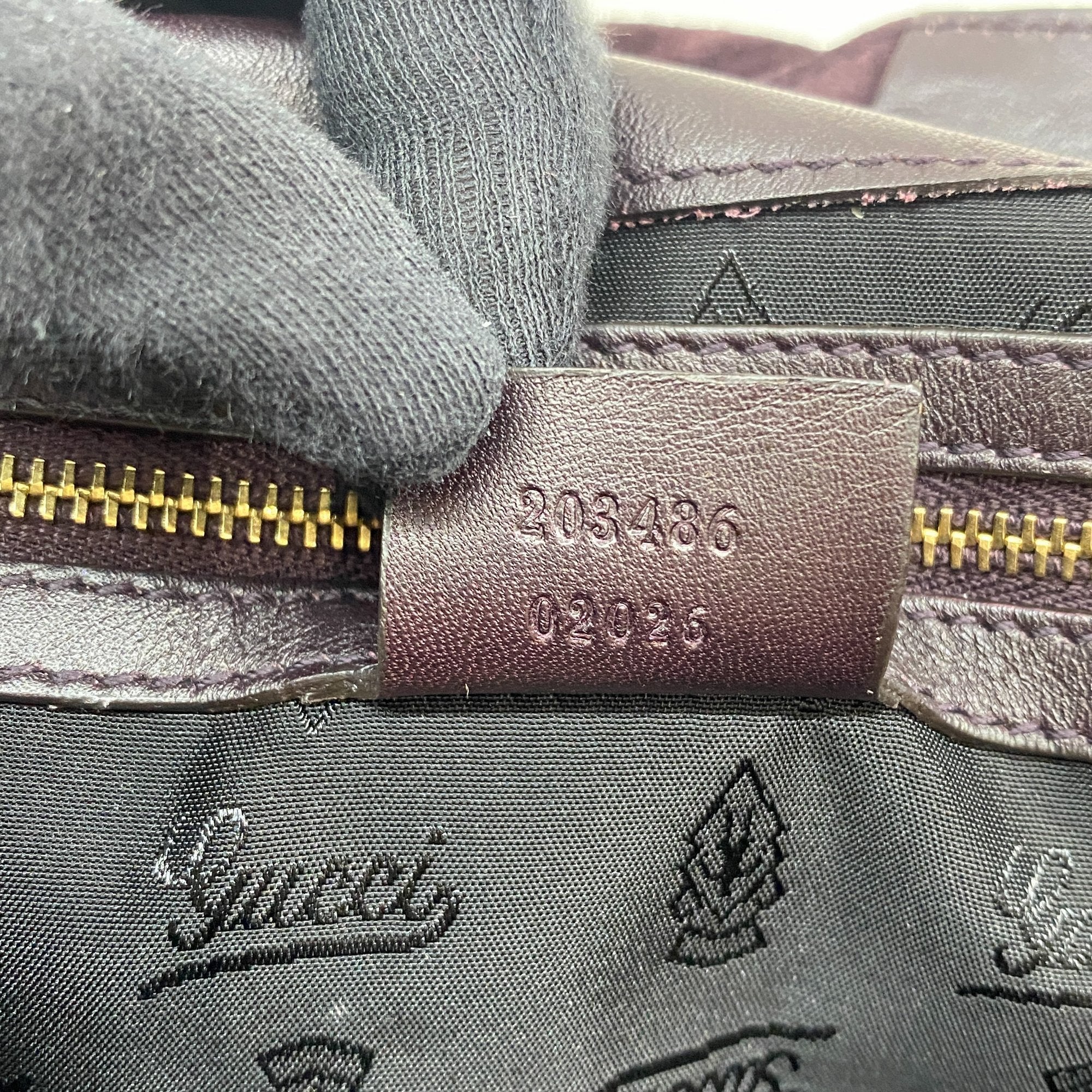 Hysteria Purple Suede Two Way Bag