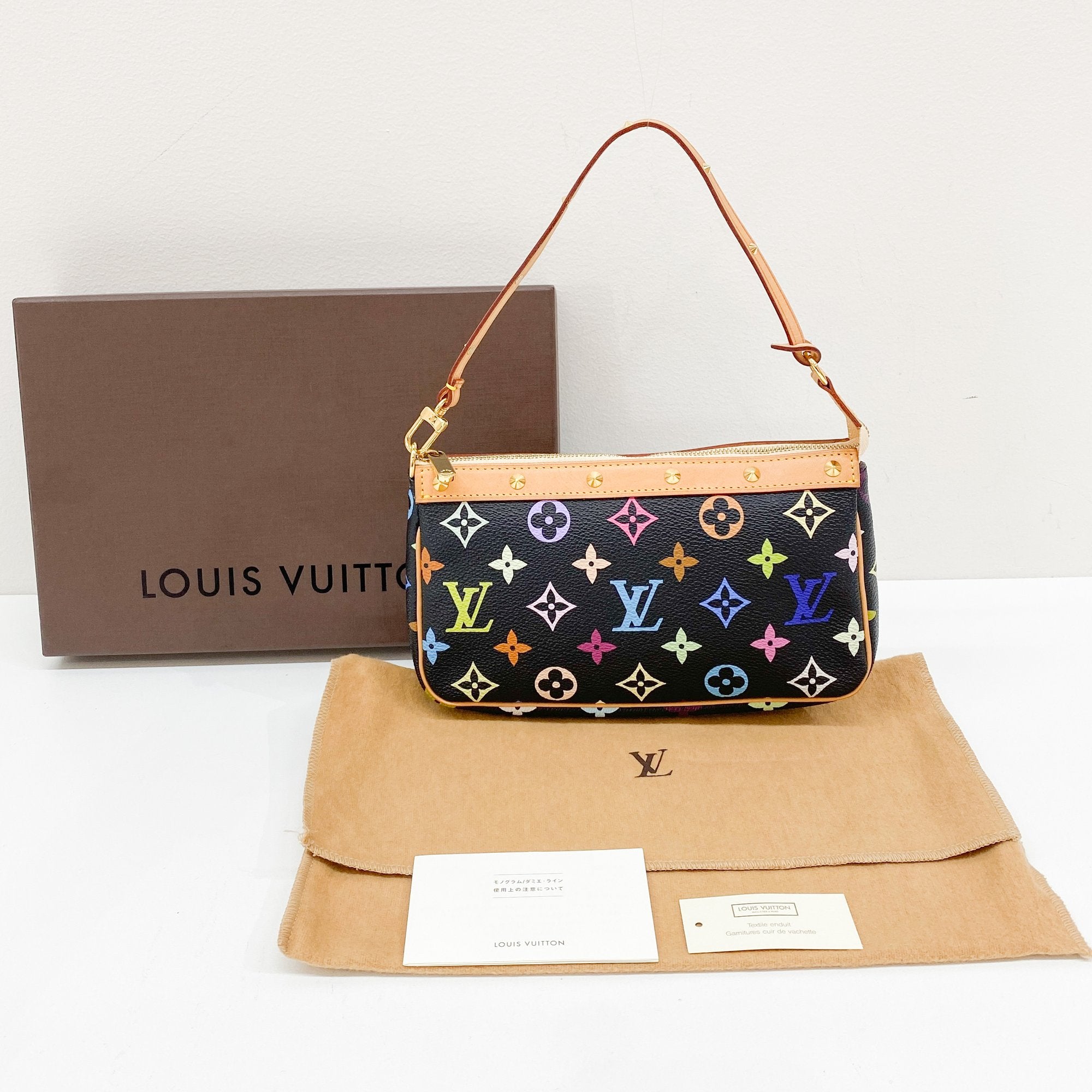 LV x Takashi Murakami Pochette Accessoire Bag