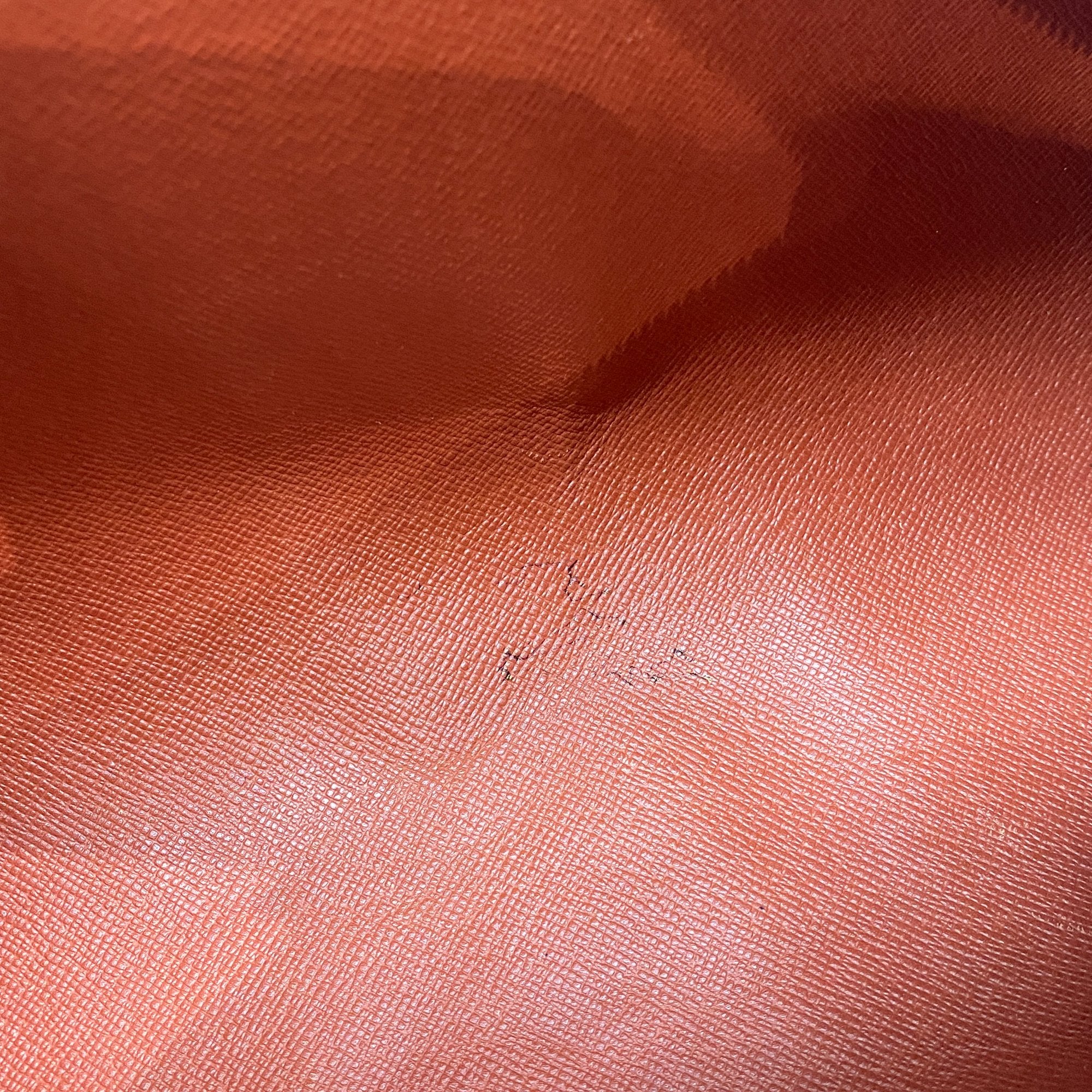 Papillon Brown Damier Hand Bag