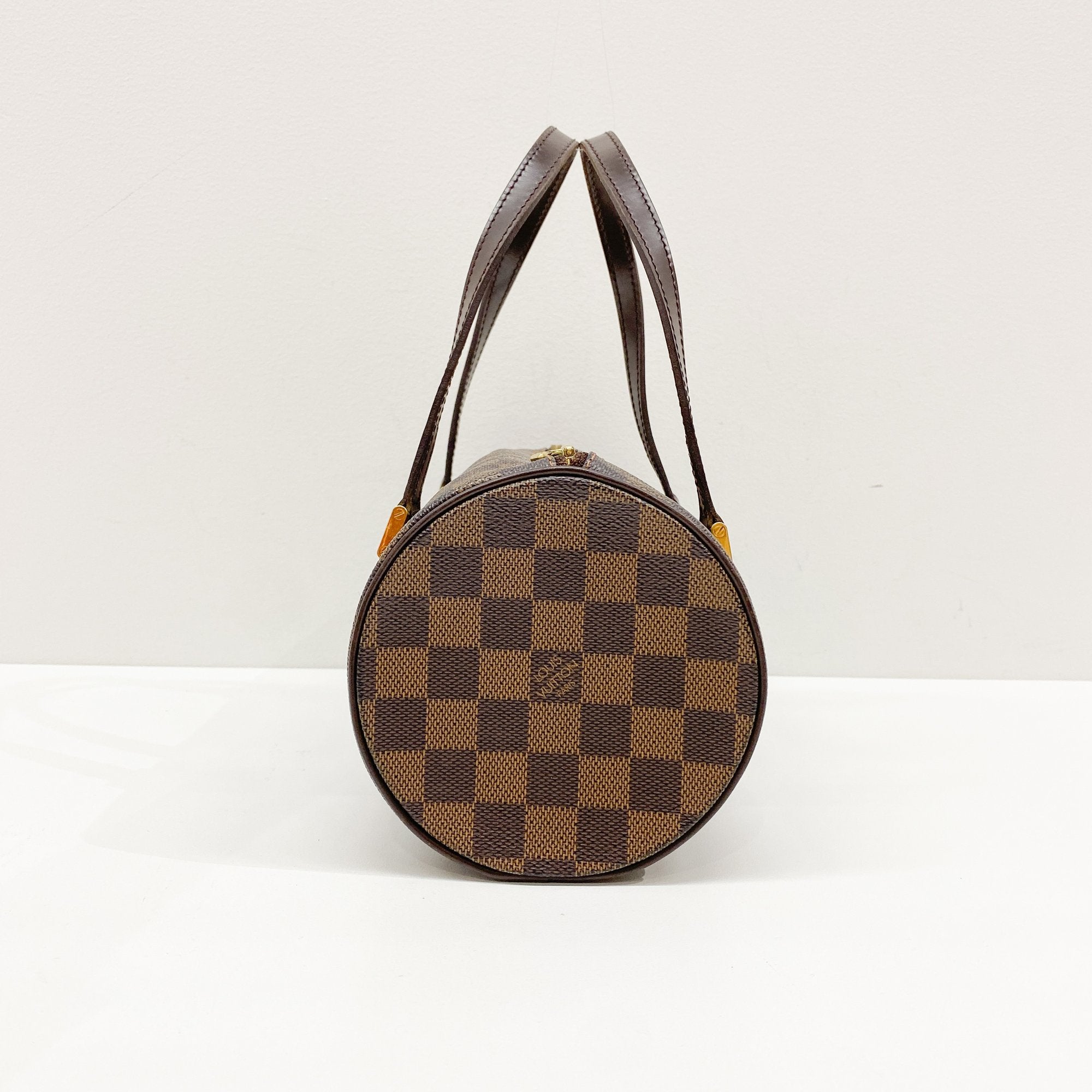 Papillon Brown Damier Hand Bag