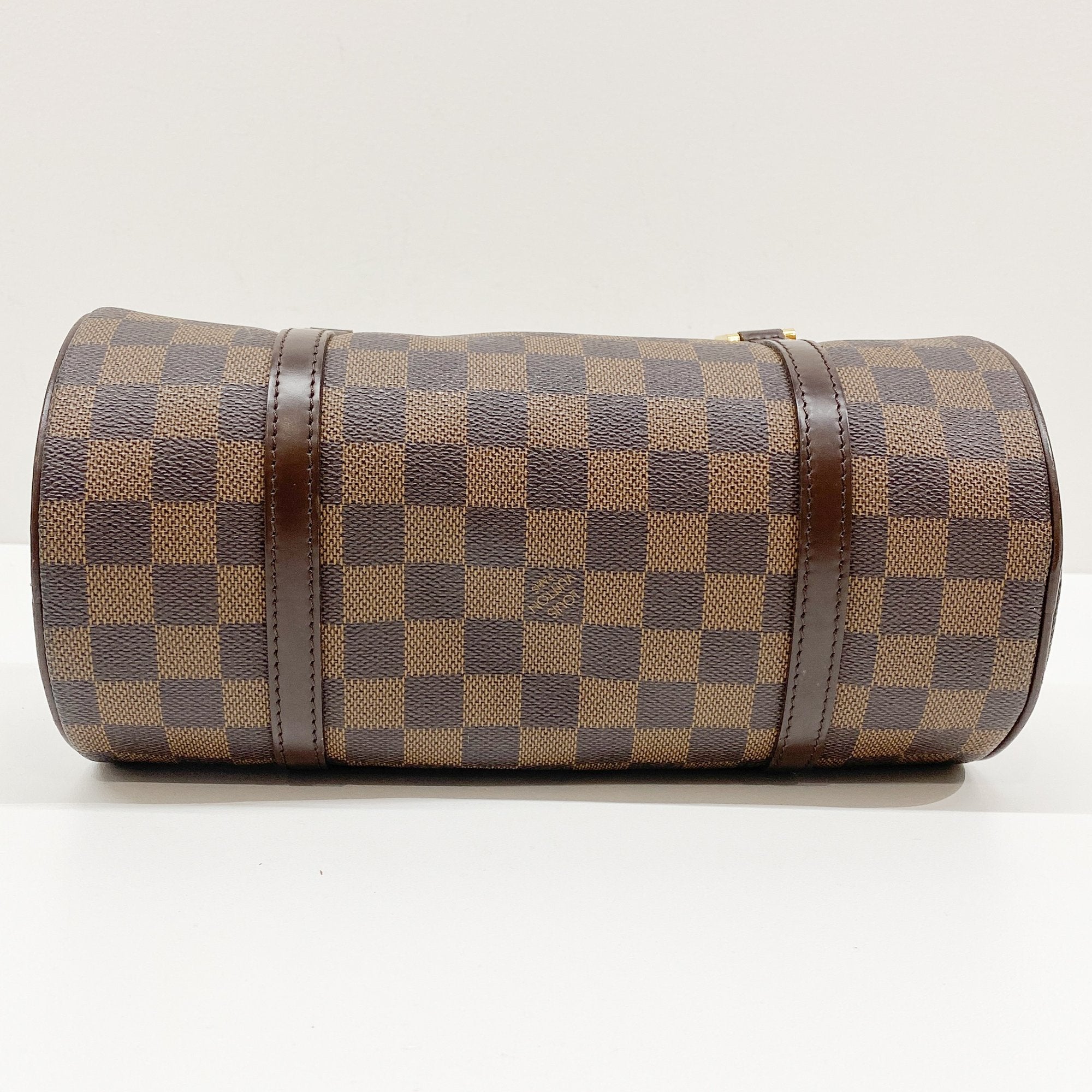 Papillon Brown Damier Hand Bag