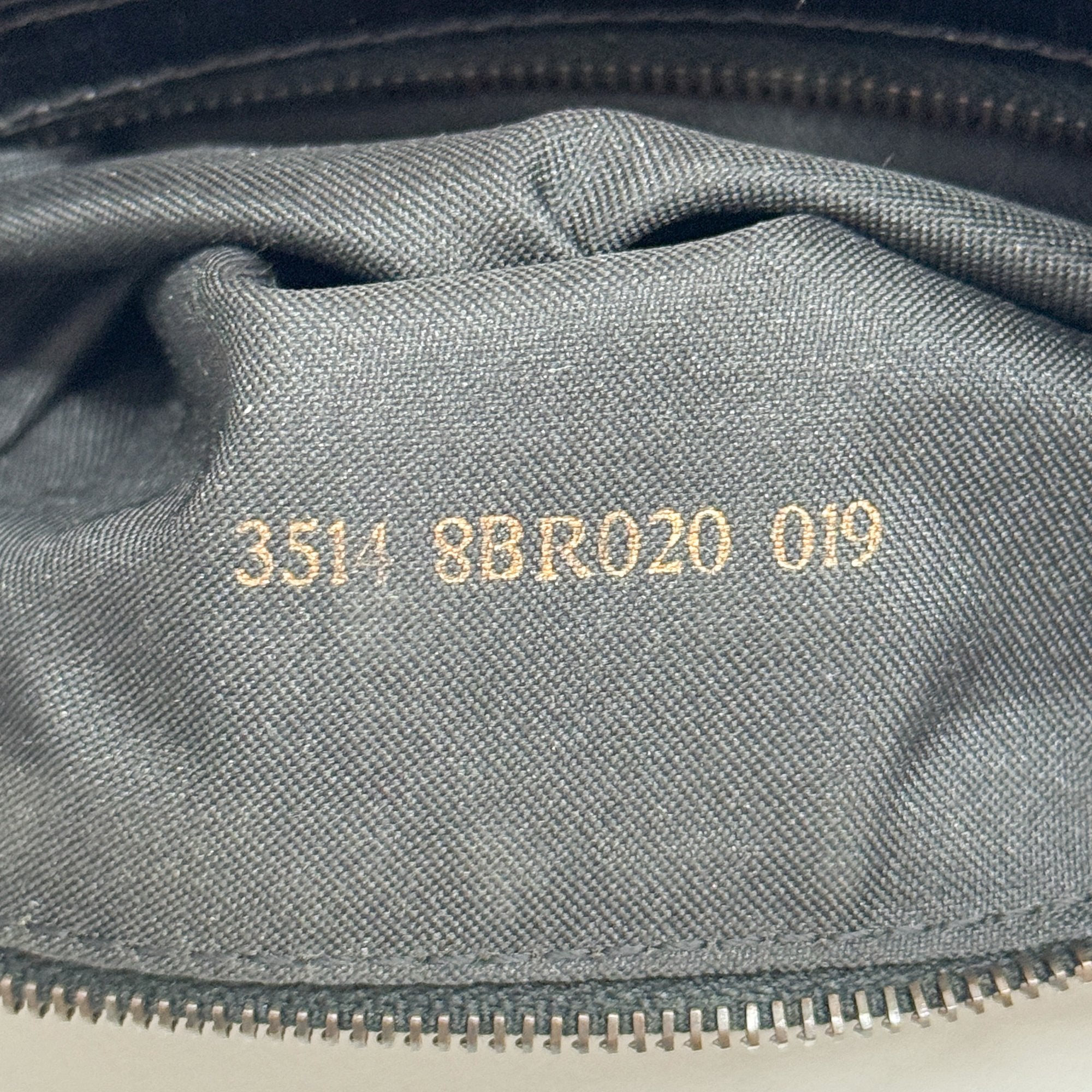 Croissant Brown Zucchino Canvas Shoulder Bag