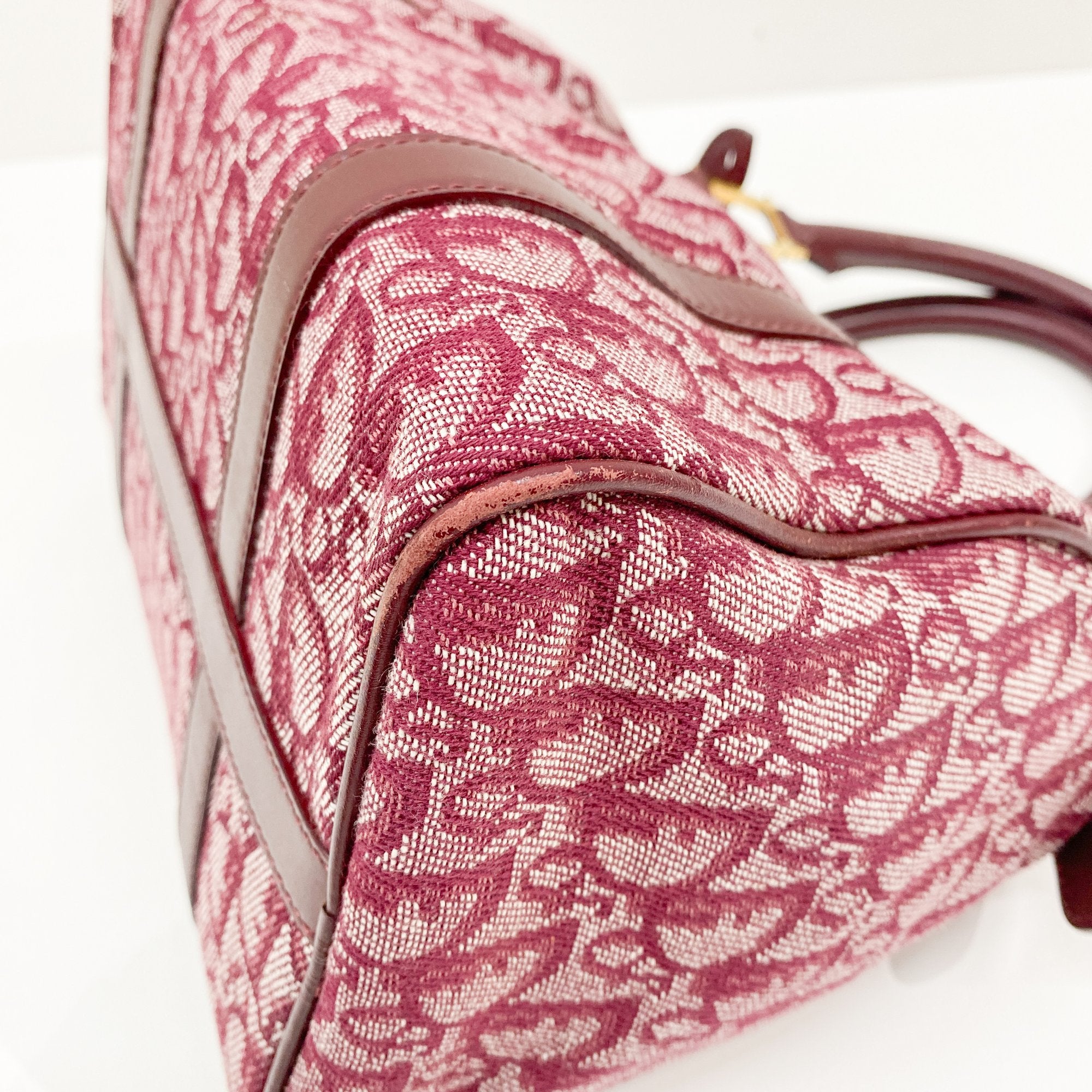 Bowling Red Trotter Hand Bag