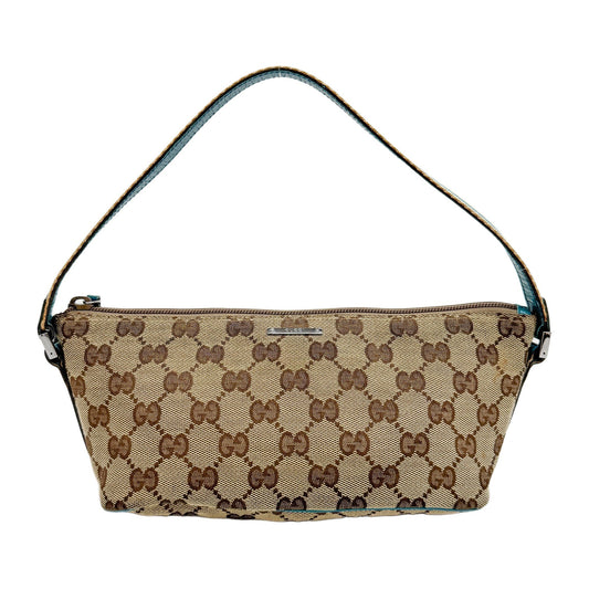 Boat GG Brown Canvas Shouler Bag