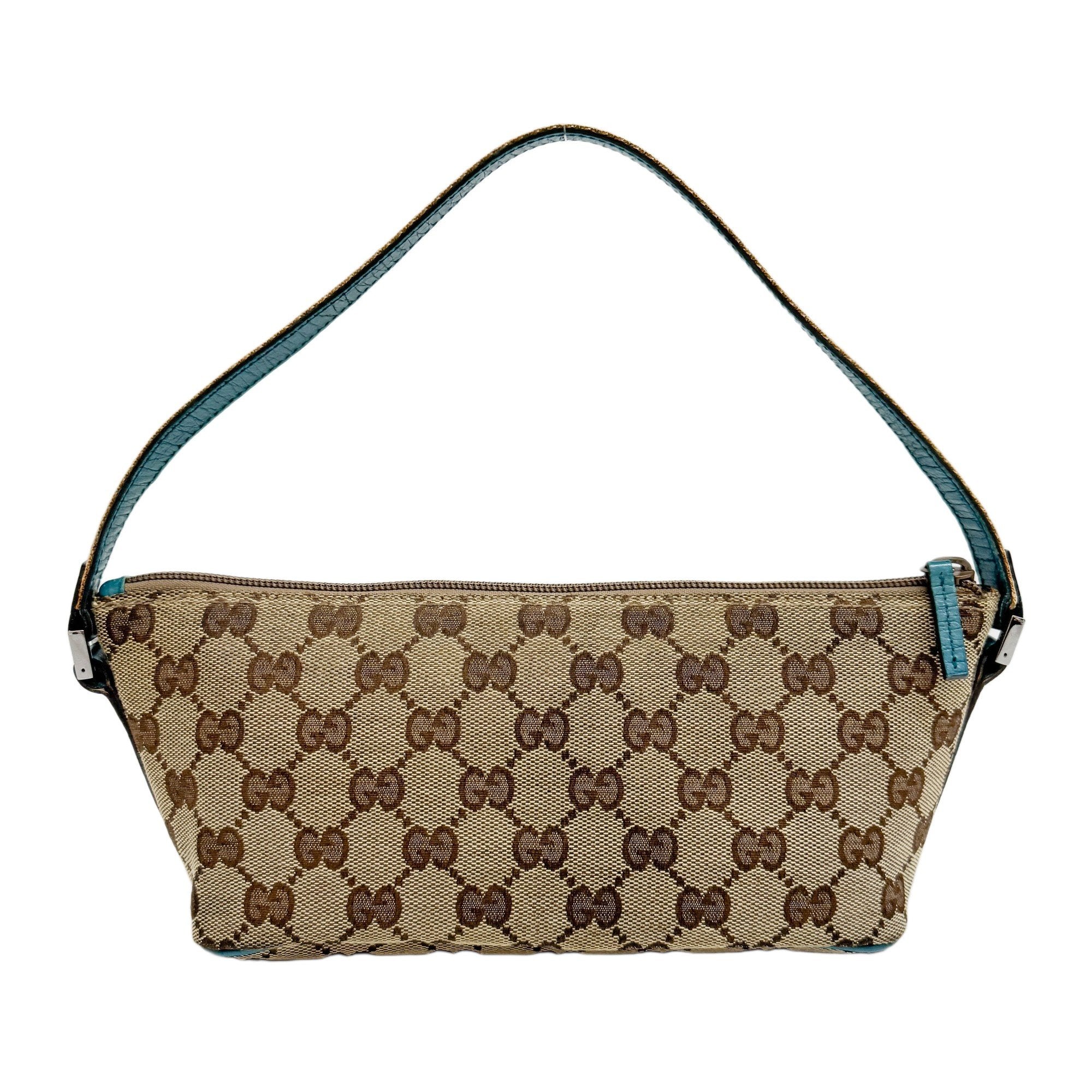 Boat GG Brown Canvas Shouler Bag