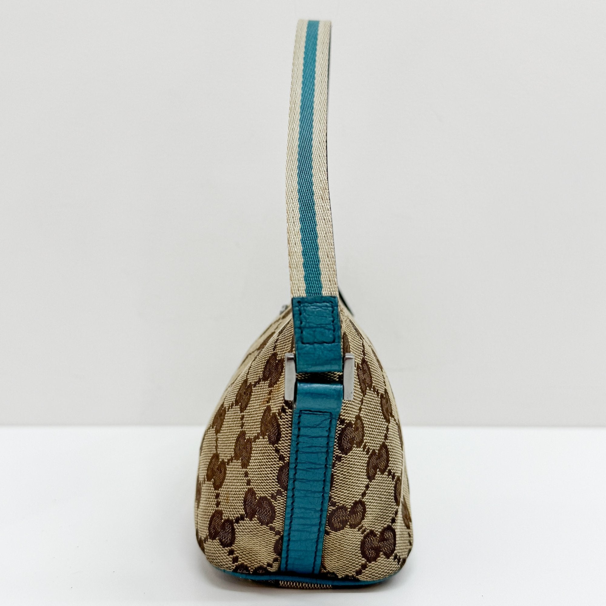 Boat GG Brown Canvas Shouler Bag