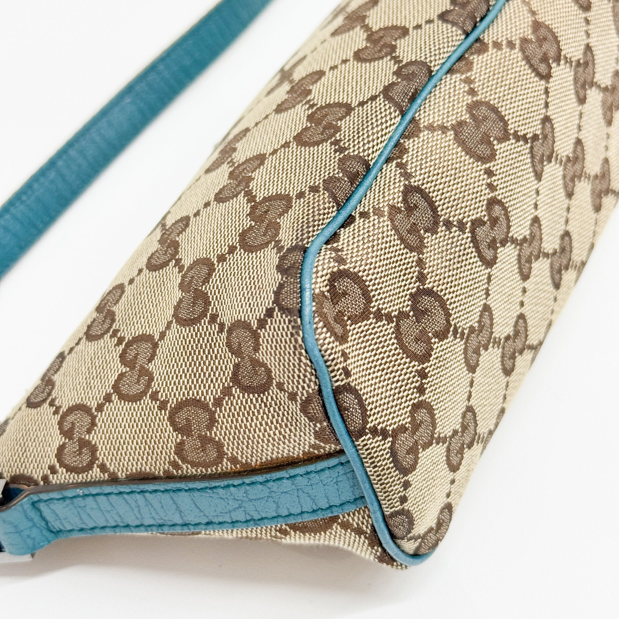 Boat GG Brown Canvas Shouler Bag