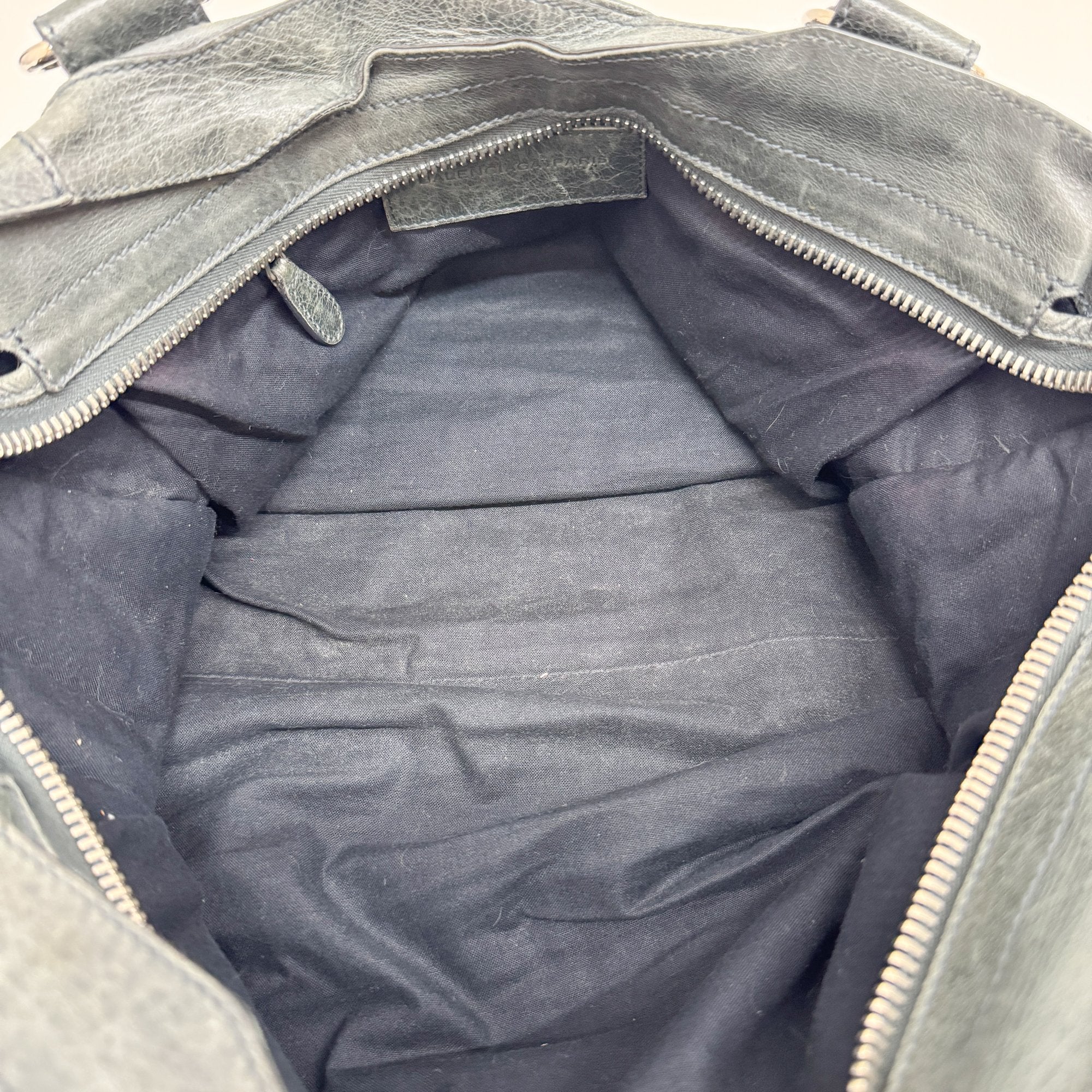 The Part Time Deep Green Calfskin Leather Two Way Bag