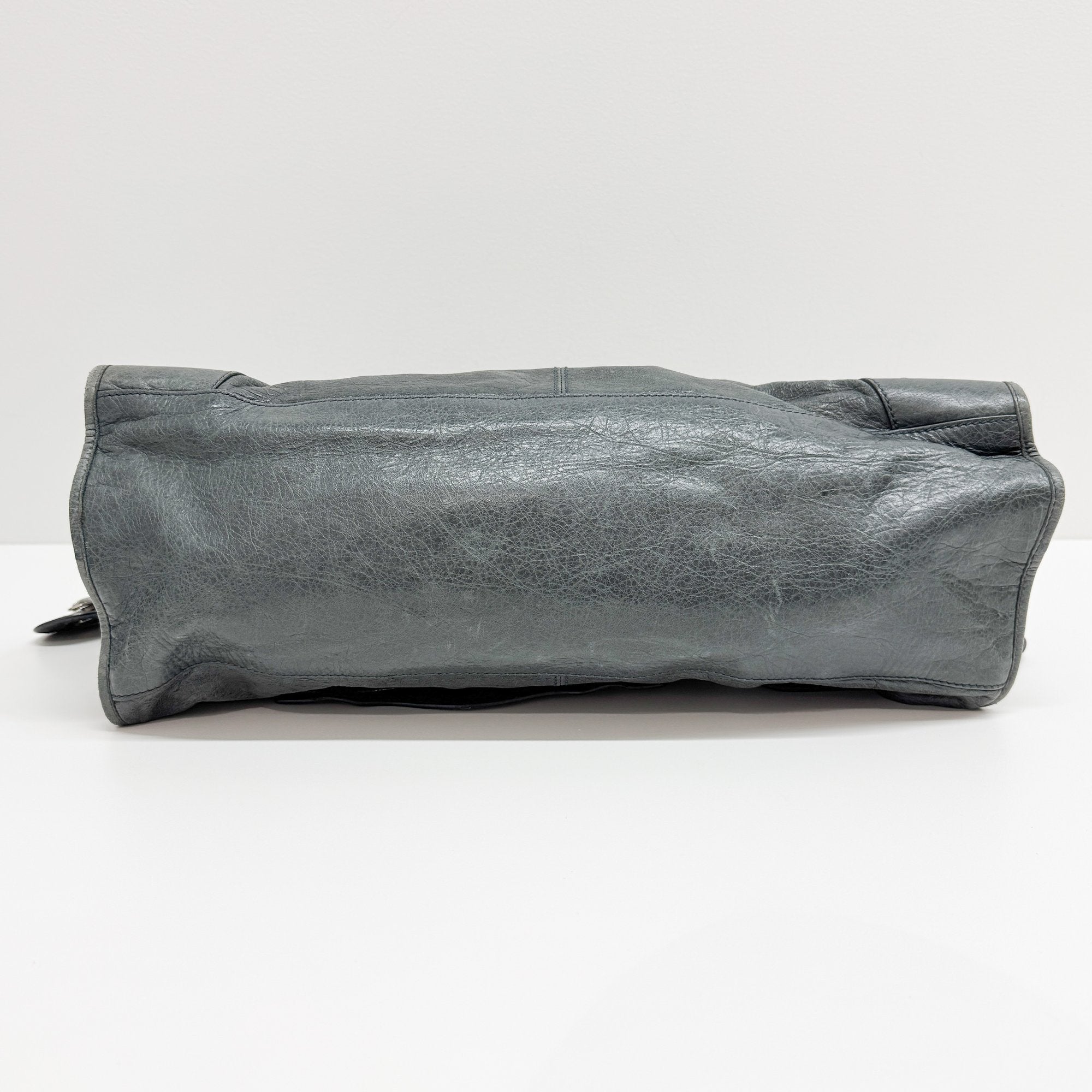 The Part Time Deep Green Calfskin Leather Two Way Bag