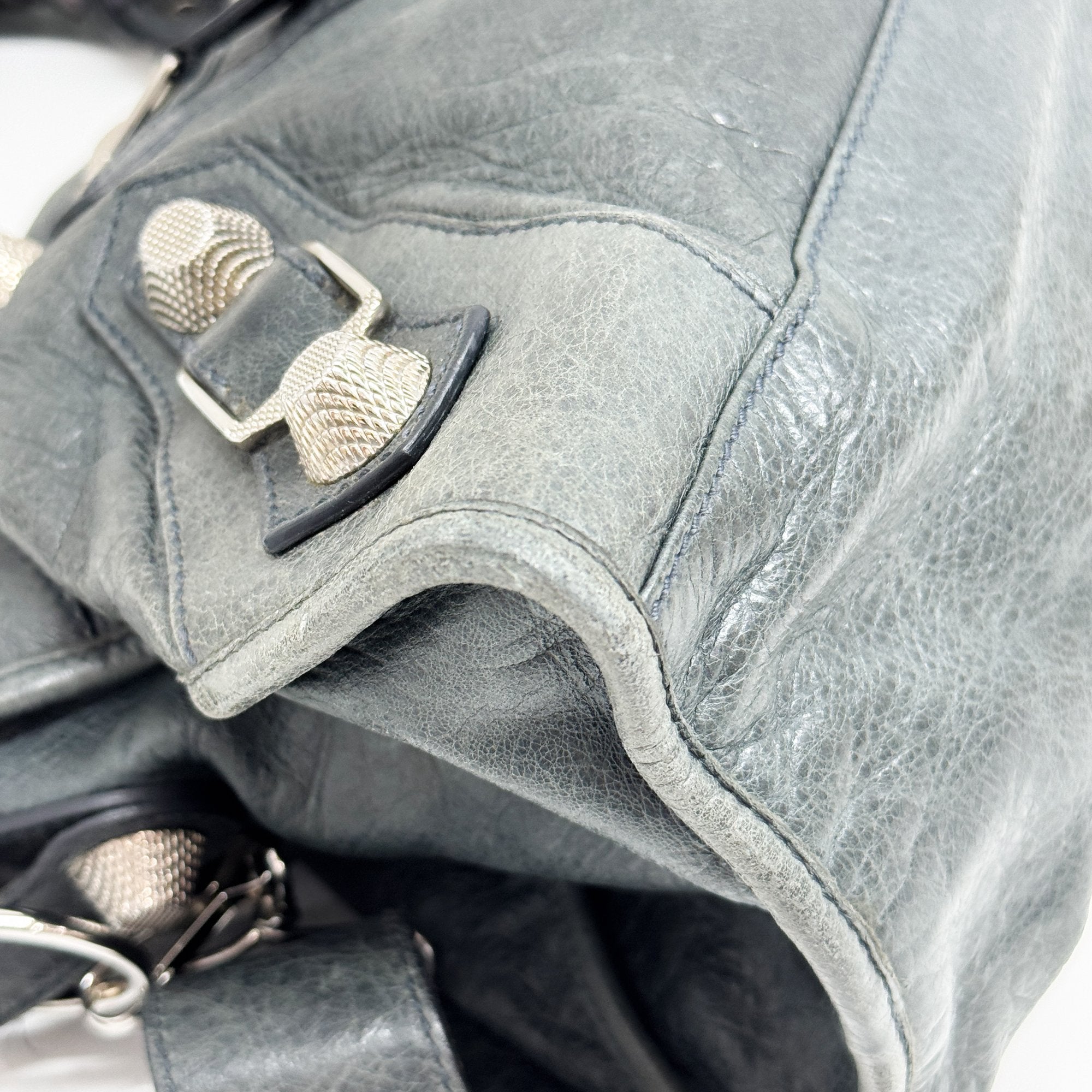 The Part Time Deep Green Calfskin Leather Two Way Bag