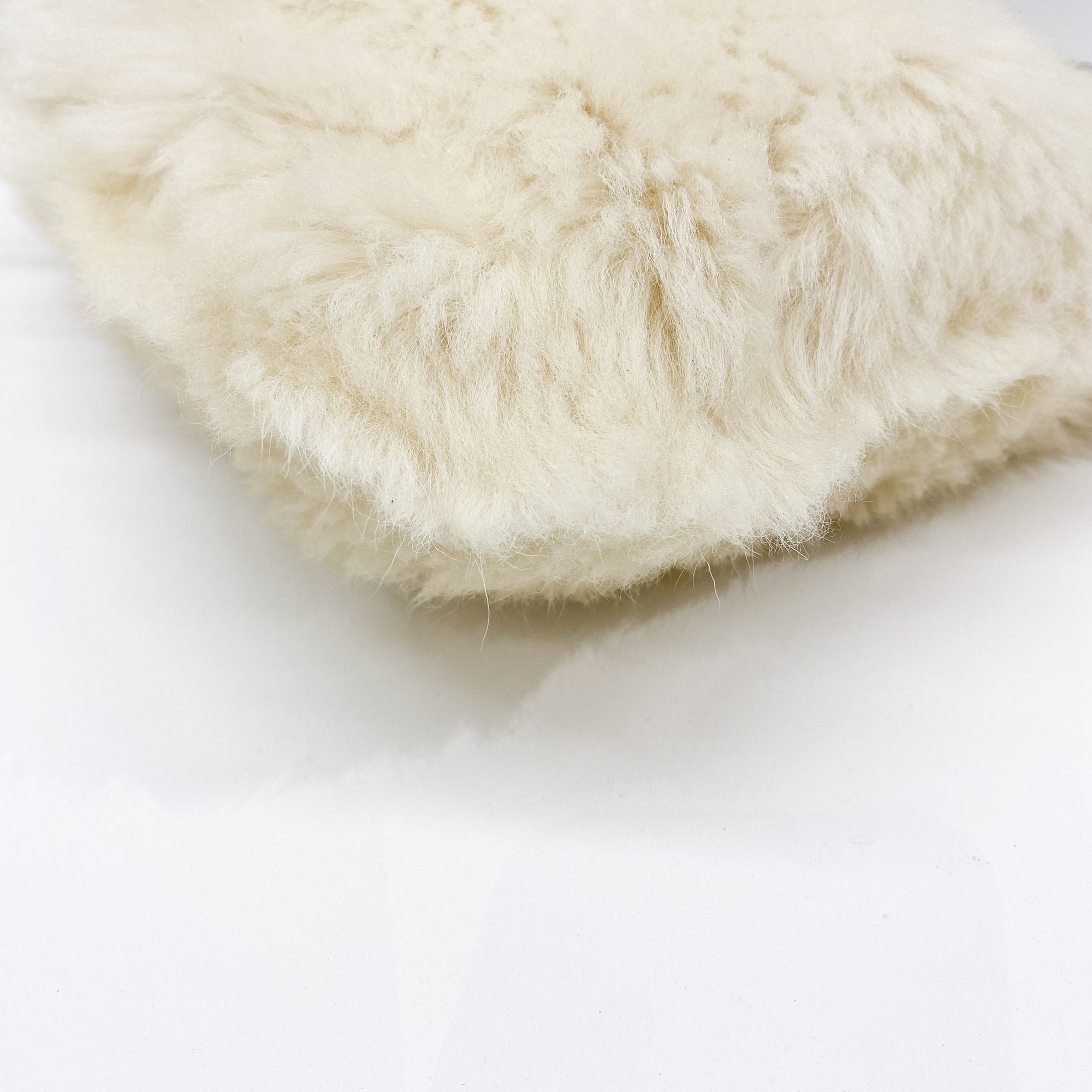 White Fur Shoulder Bag