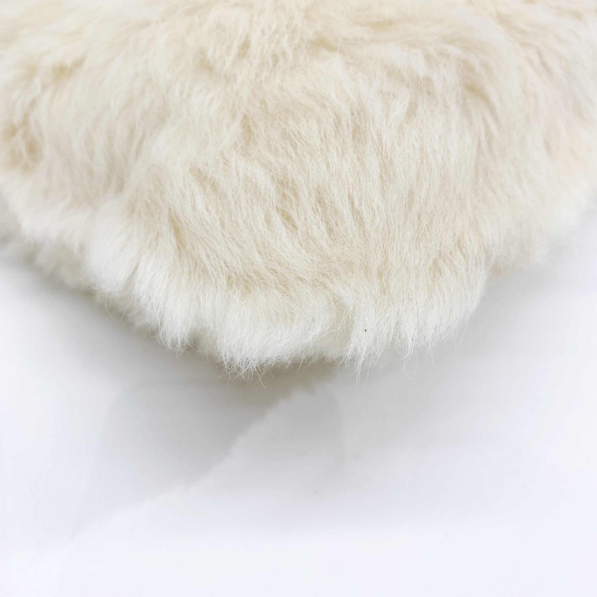 White Fur Shoulder Bag